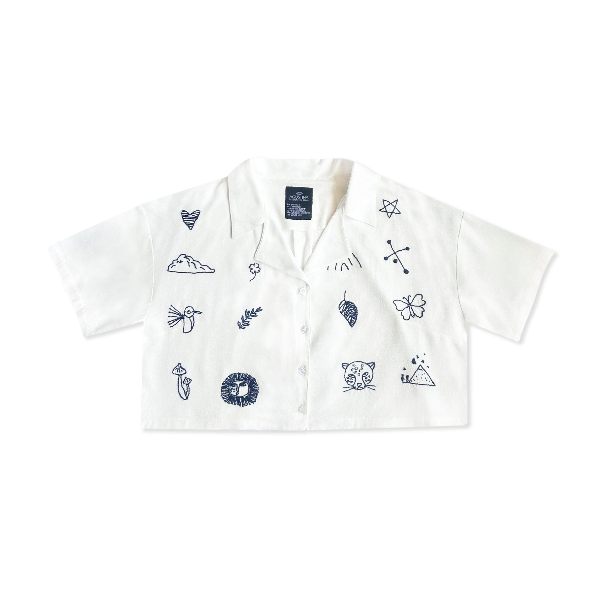 AGUSTINA - ARMINDA CROP SHIRT - Paz Lifestyle 