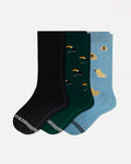 Dress Mix Calf Sock 3-Pack