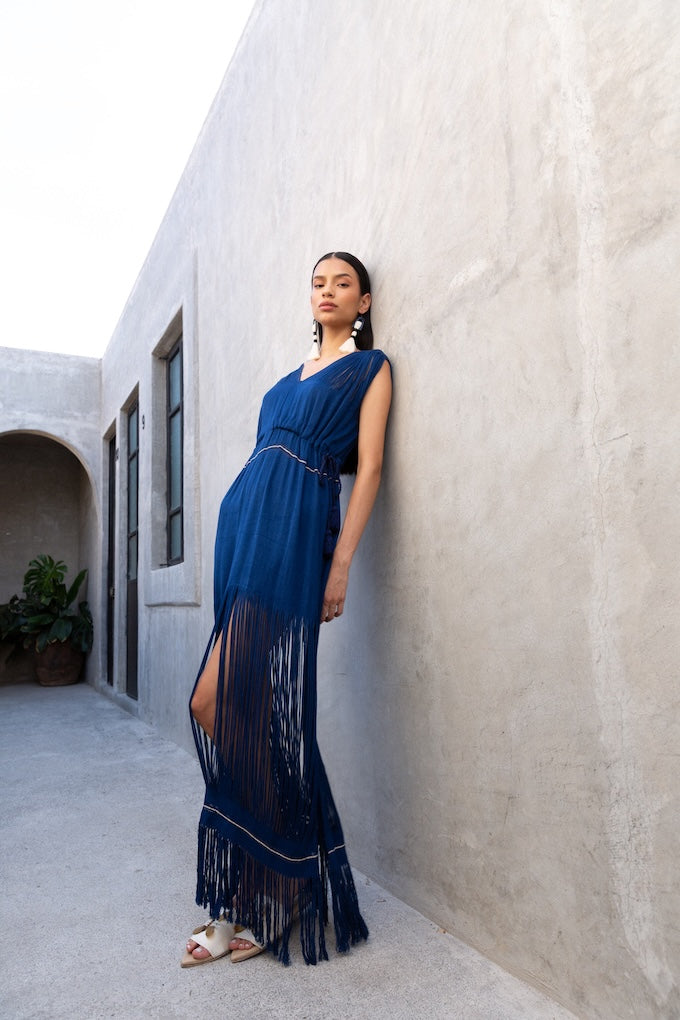 Caribe | Blue Maxi Dress