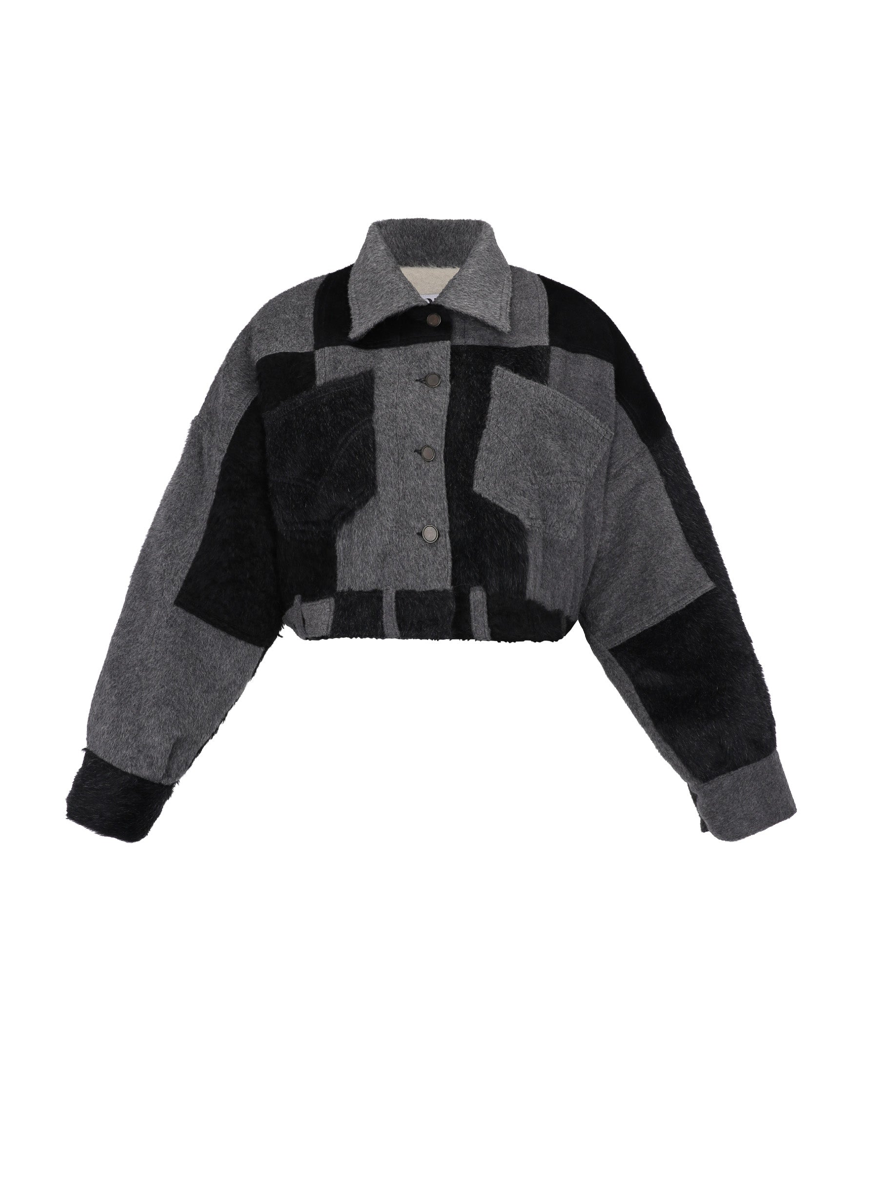 RENATA Alpaca Wool Jacket, Carbón | Pre-Order