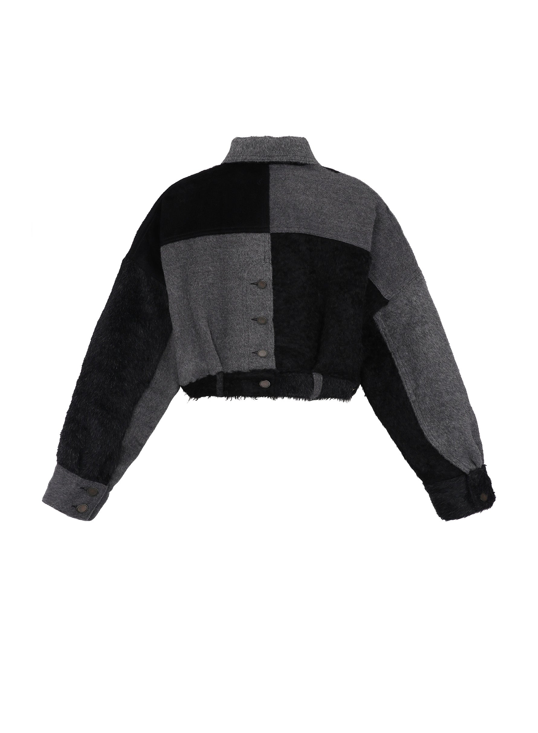 RENATA Alpaca Wool Jacket, Carbón | Pre-Order