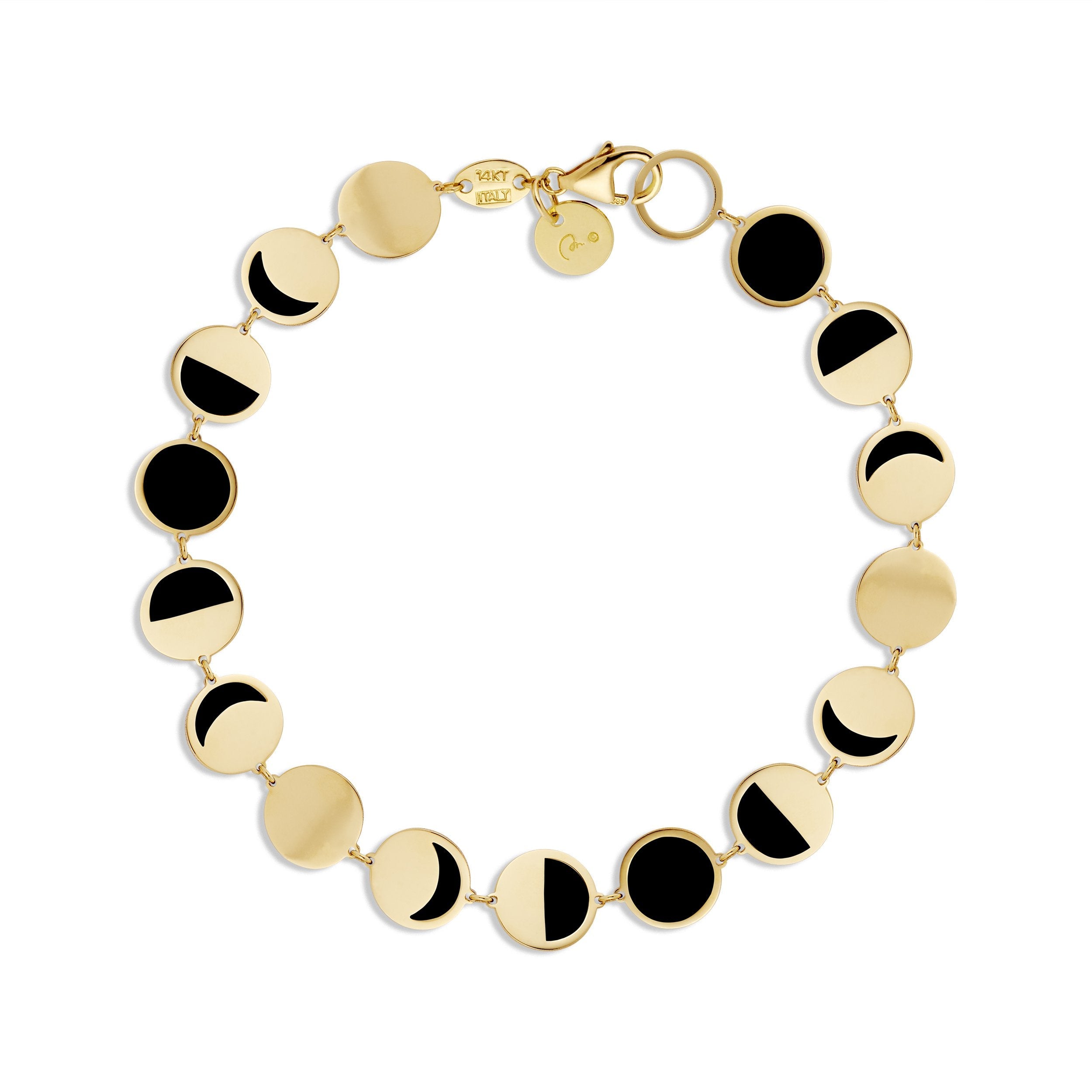 BOHEME CONFETTI LUNE NOIRE BRACELET rts - Paz Lifestyle 