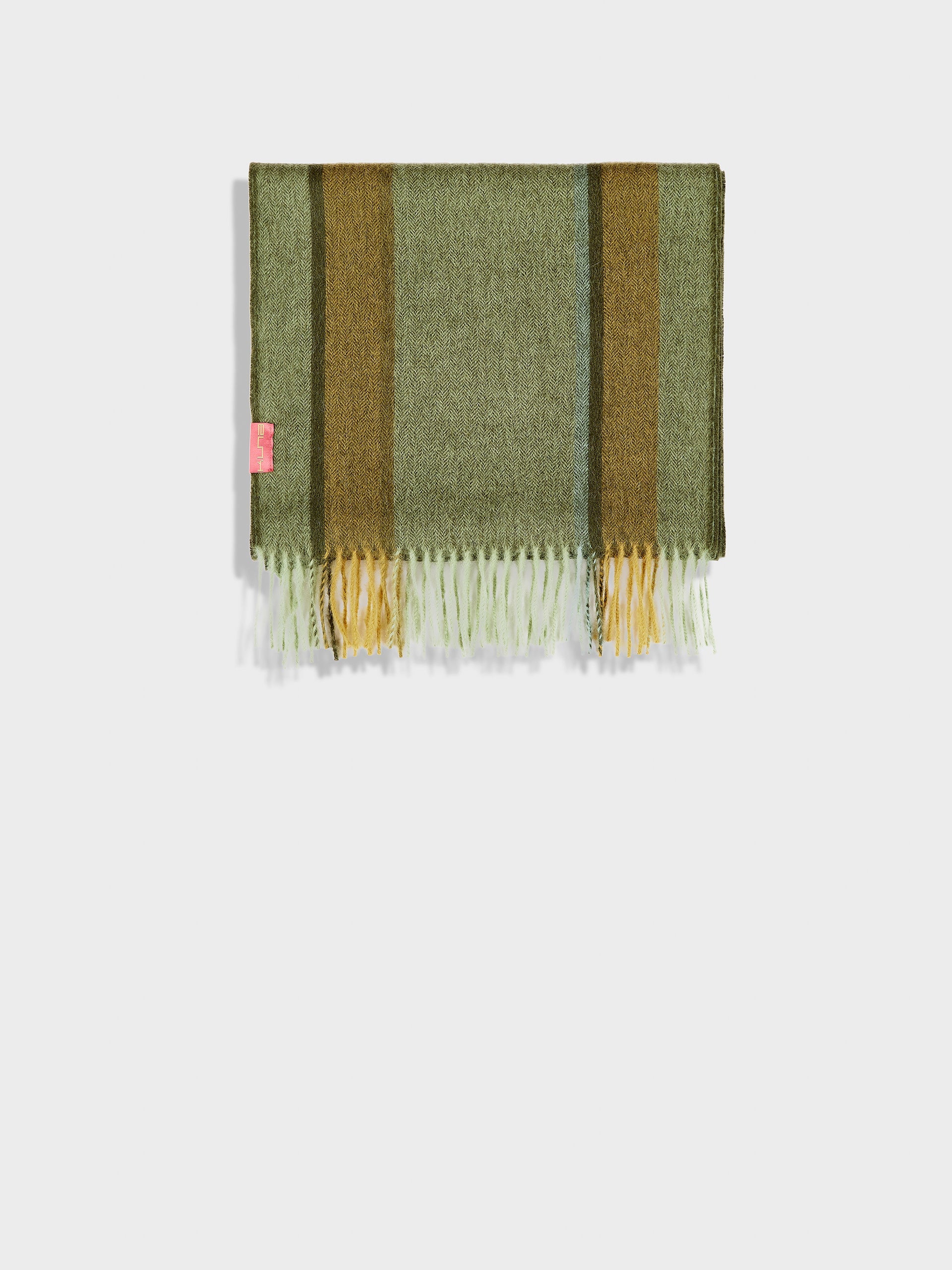 Perejil Scarf Baby Alpaca Color Green