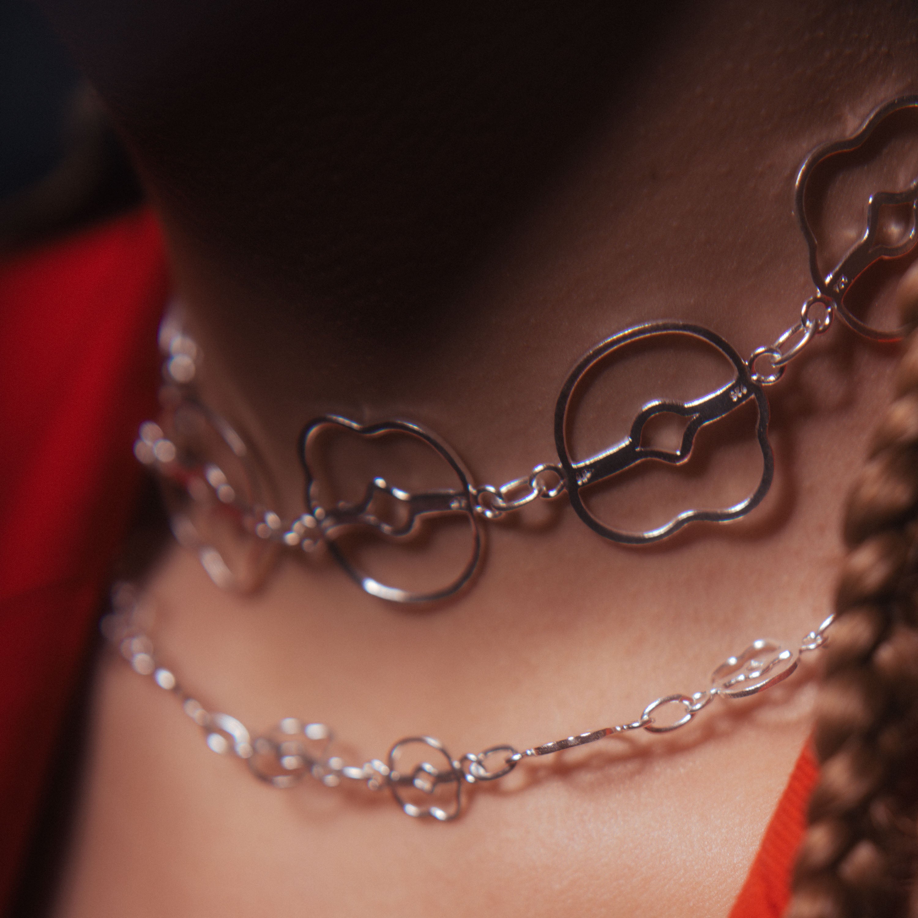 XL Besos Choker & Belt - Paz Lifestyle 