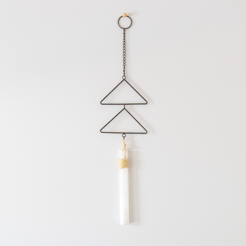 Selenite Antique Metal Wall Hanging - Paz Lifestyle 