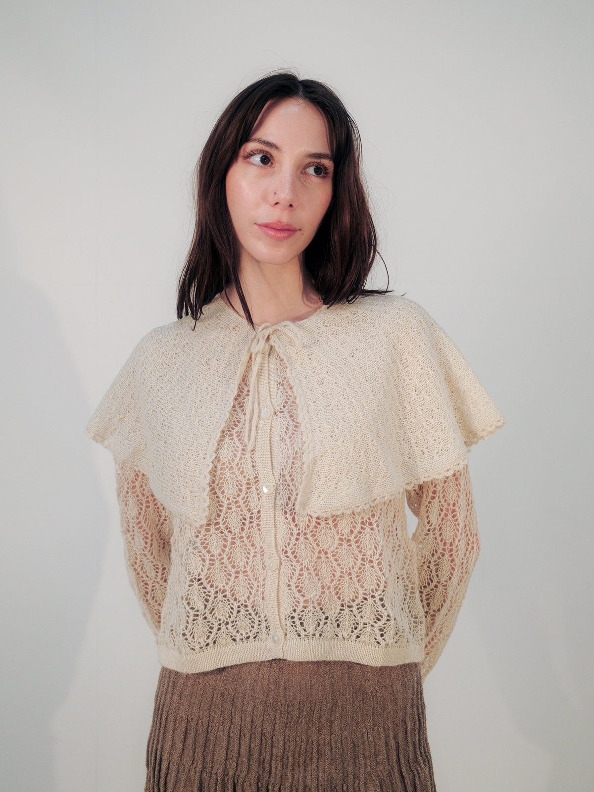 Mona Alpaca Capelet