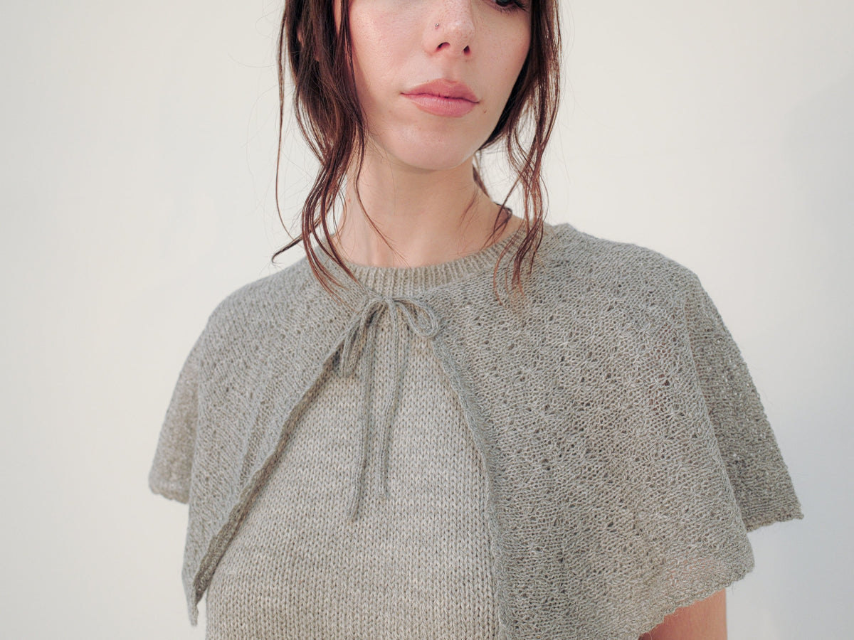 Mona Alpaca Capelet