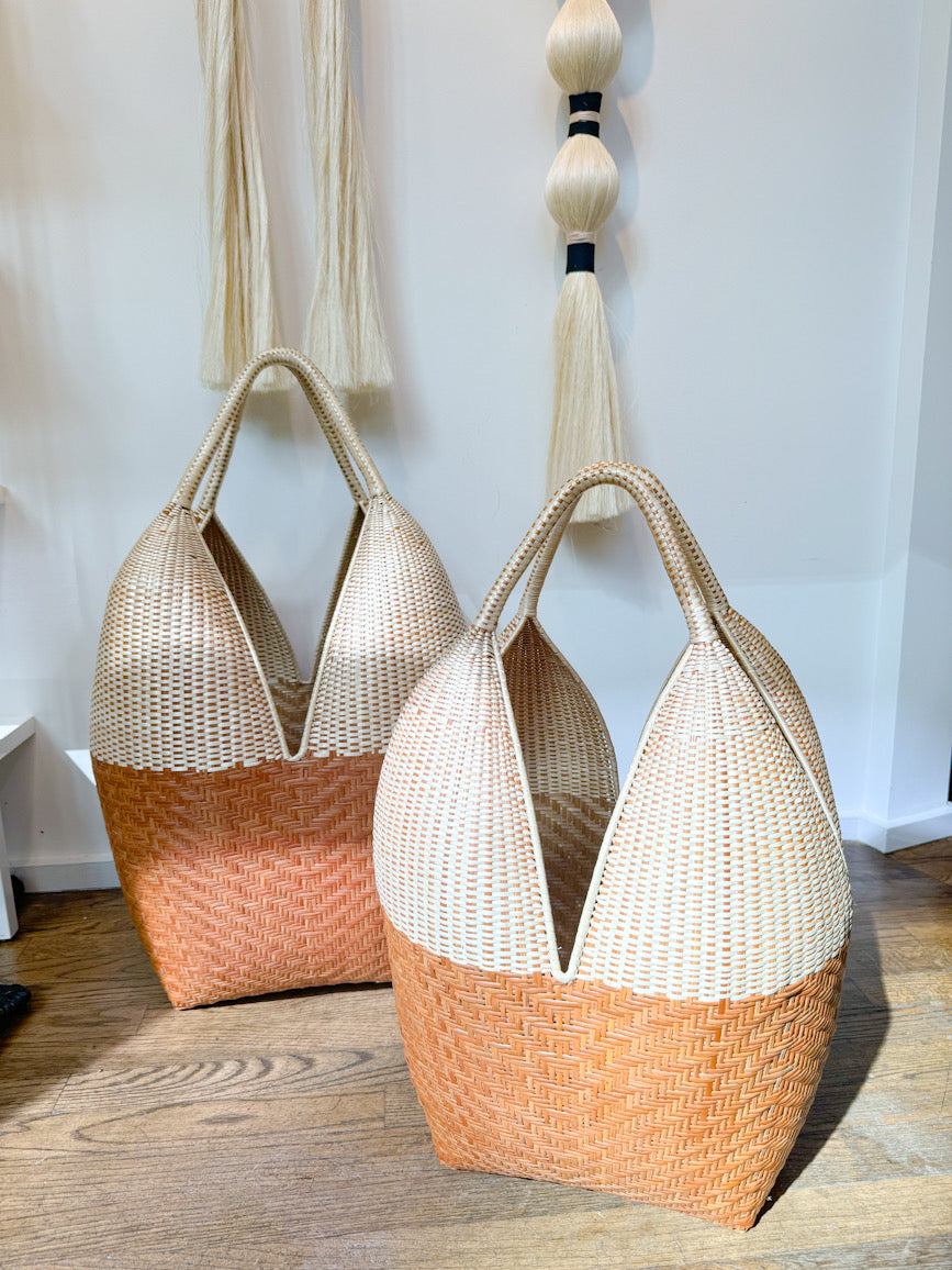 Paja Tetera Tote Basket