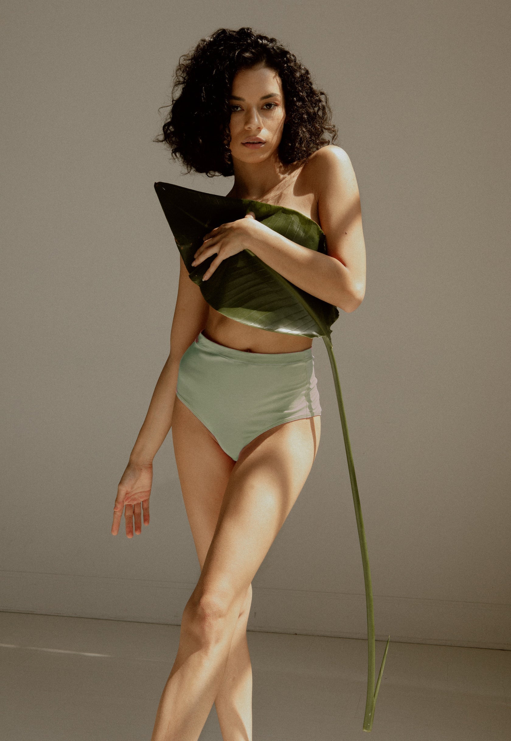 Full Coverage Brief in Sage - Paz Lifestyle 