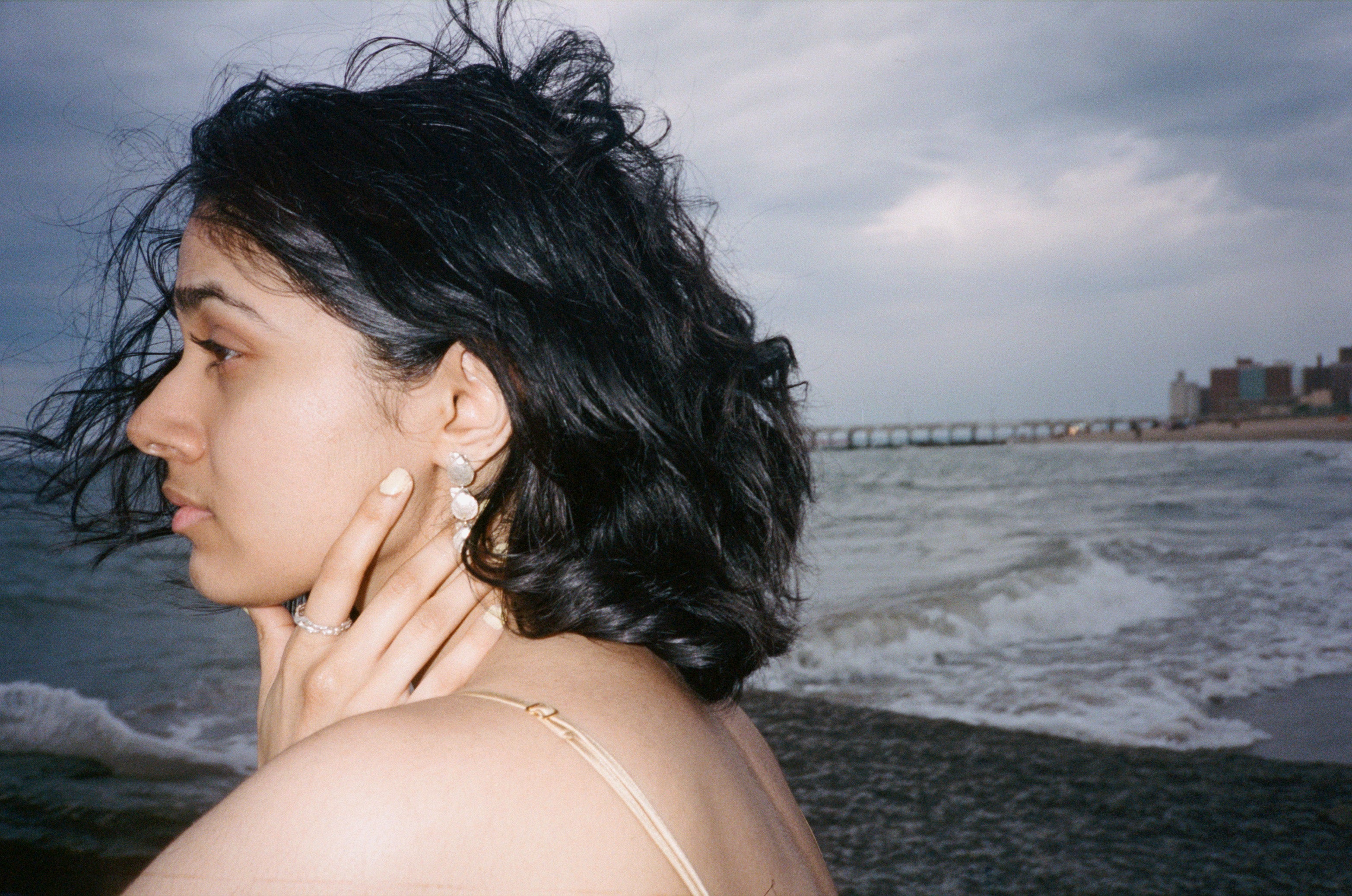 Unearthed- the Seashell Dangle Earrings