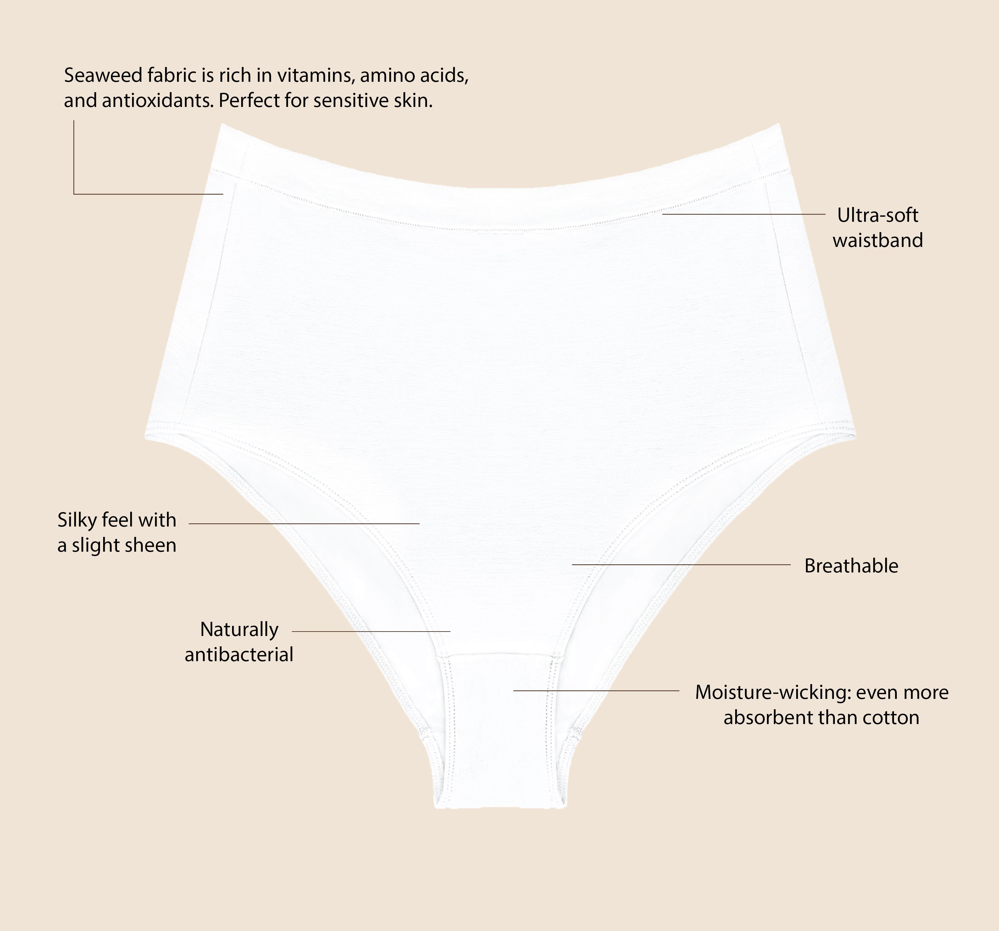 Full Coverage Brief in Coconut - Paz Lifestyle 