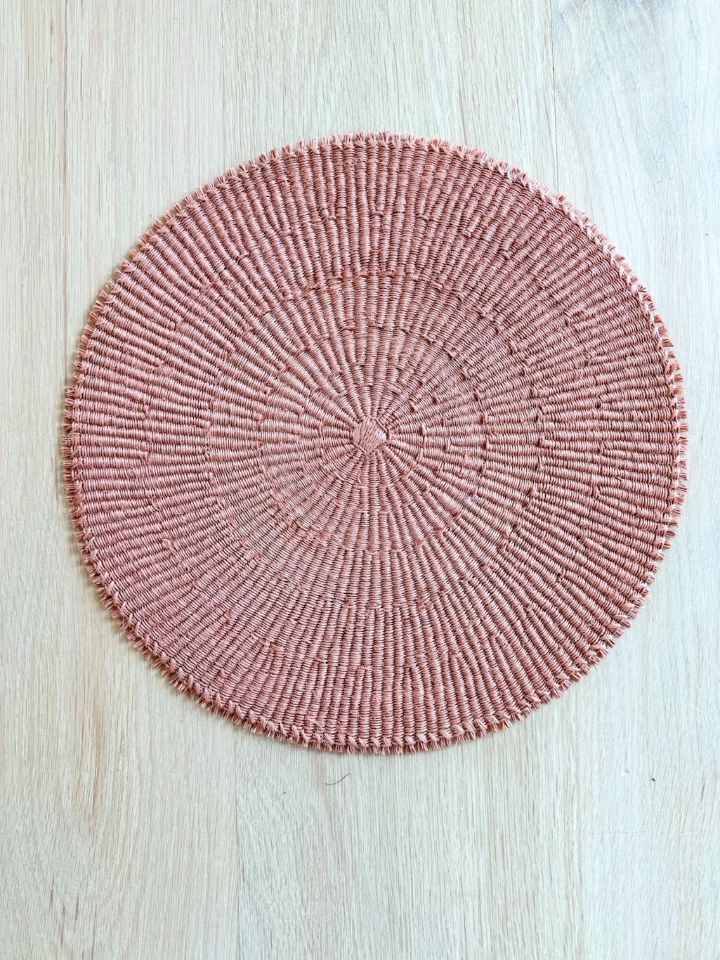Fique Pink Handmade Placemats