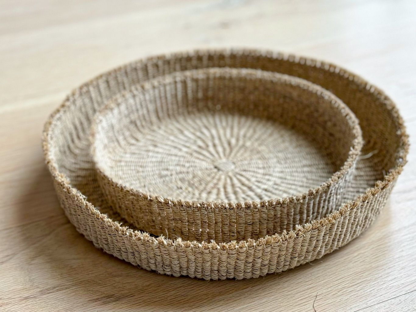 Fique Multipurpose Natural Basket - Paz Lifestyle 