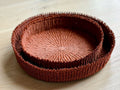 Fique Multipurpose Terracotta Basket - Paz Lifestyle 