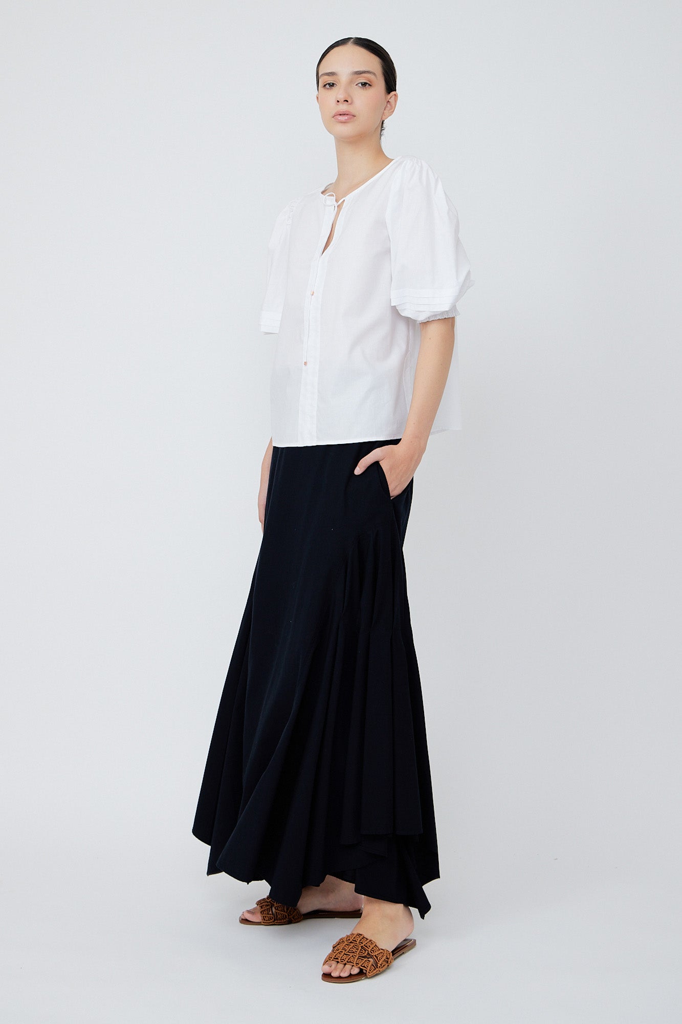 Taylor Skirt | Navy - Paz Lifestyle 