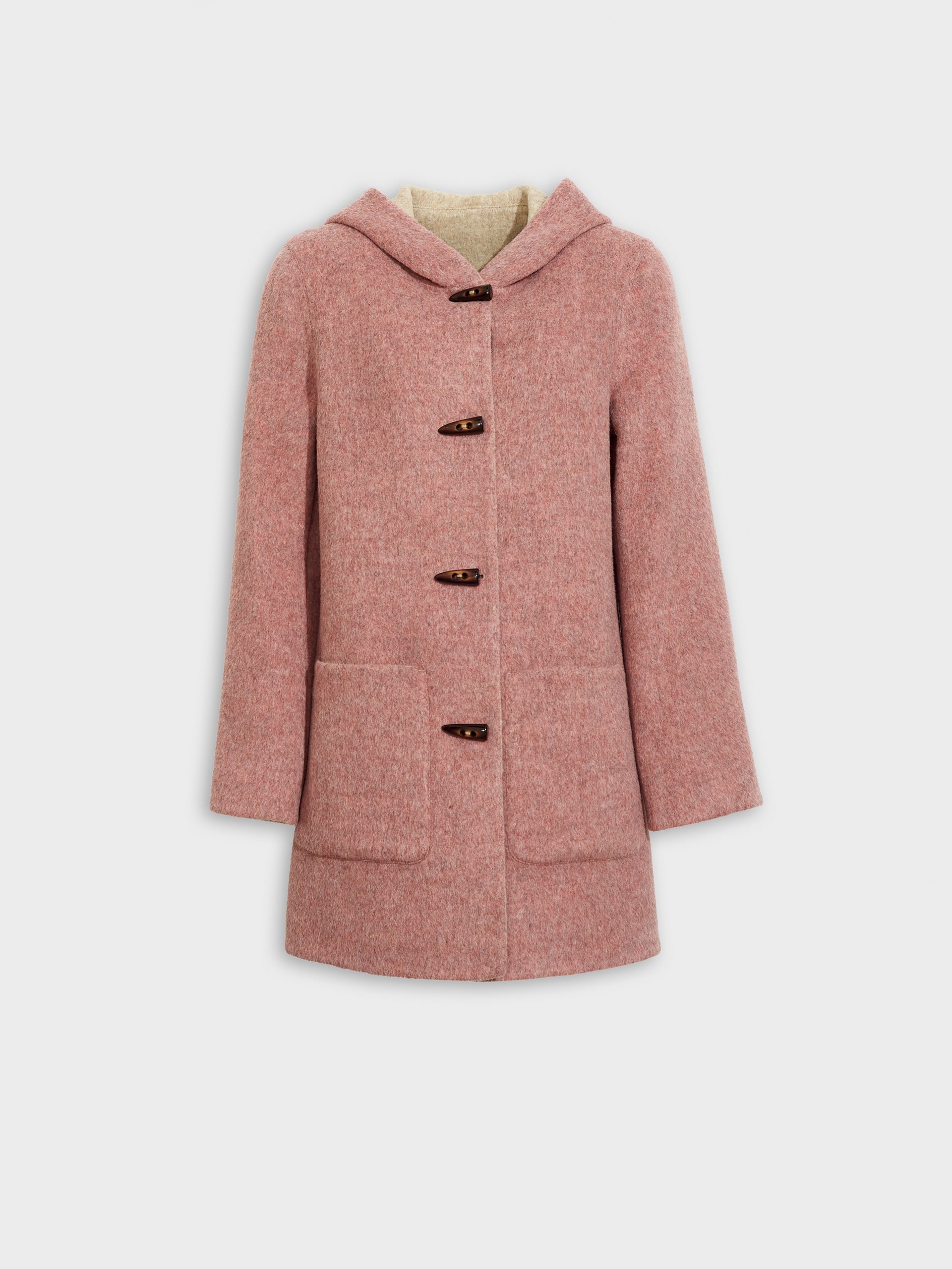 Alaia Coat Baby Alpaca Color Pink