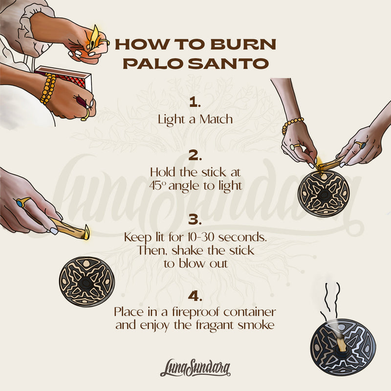 100 Grams of Premium Palo Santo Smudging Sticks (Approximately 15-20 Sticks) - Paz Lifestyle 
