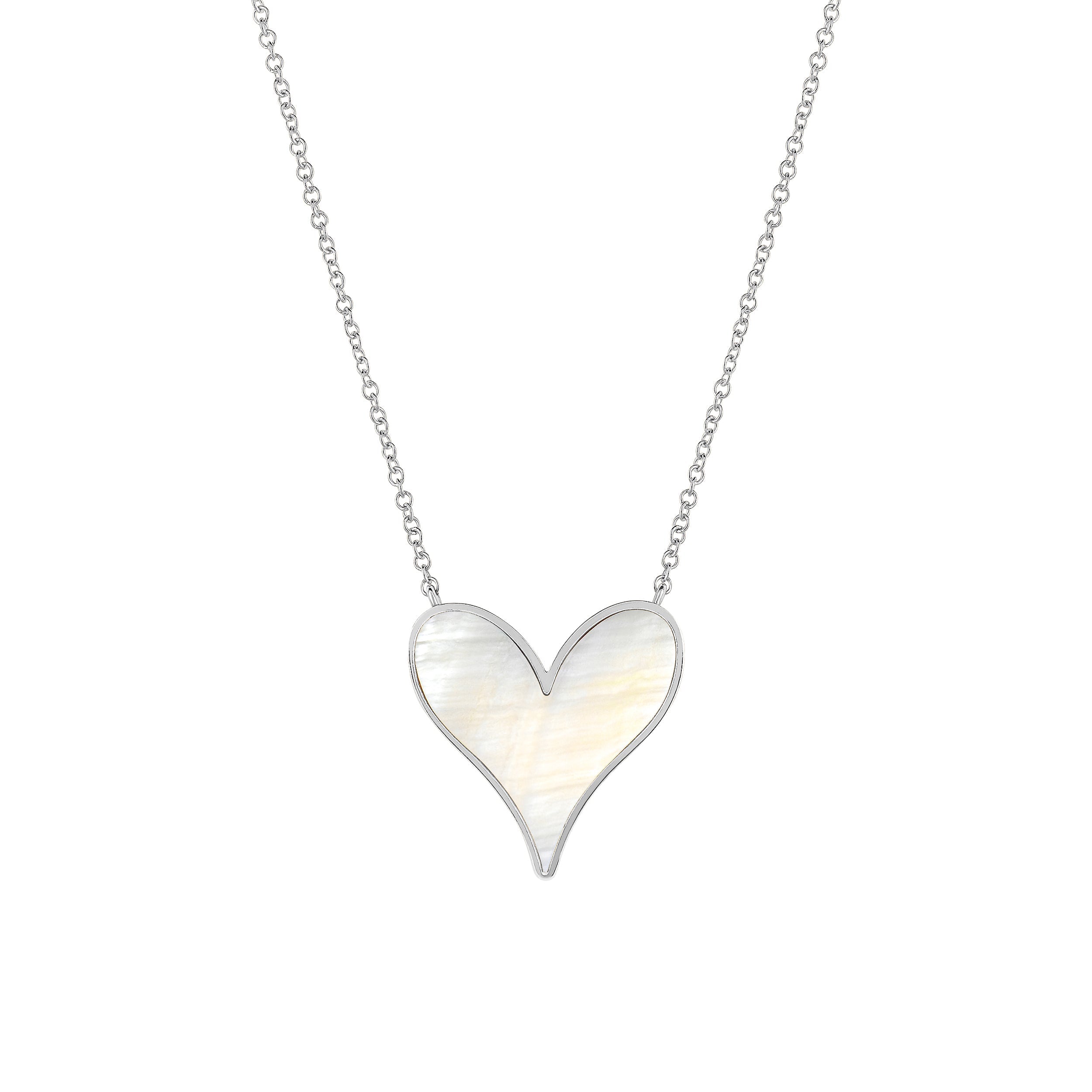 Love Pendant 15mm in Sterling Silver - Paz Lifestyle 