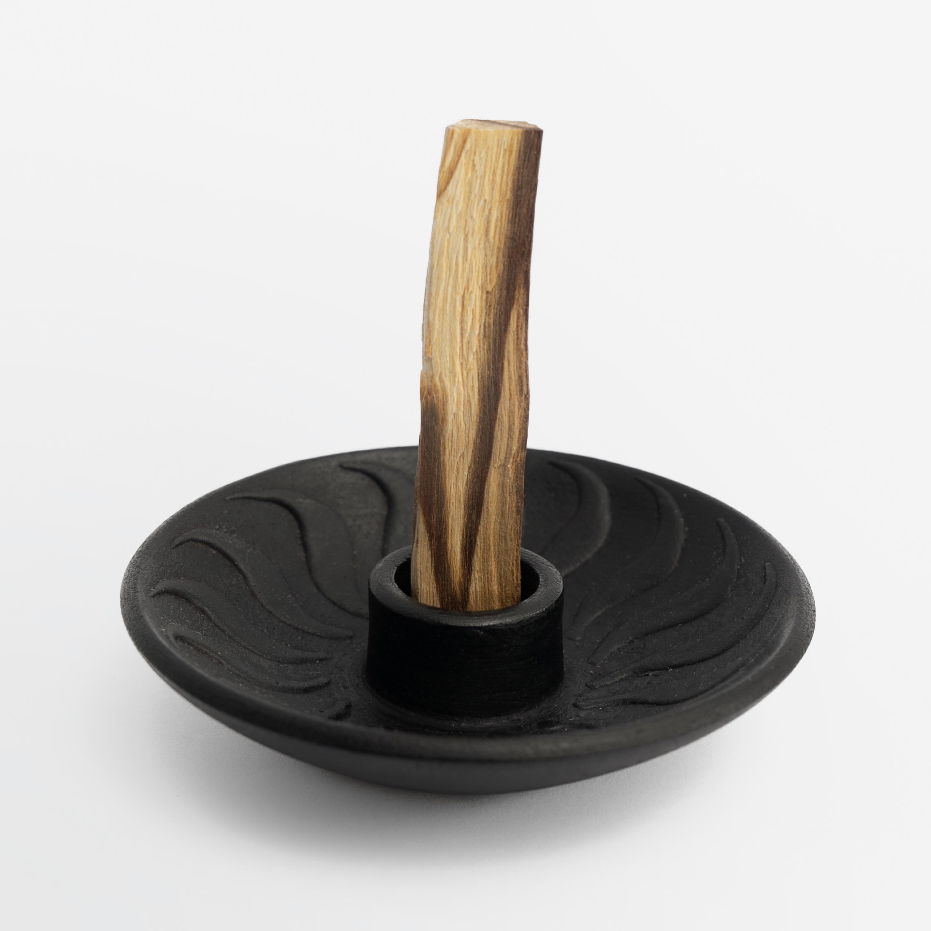 Palo Santo Holder Black Matte (with five Palo Santo Sticks) - Paz Lifestyle 