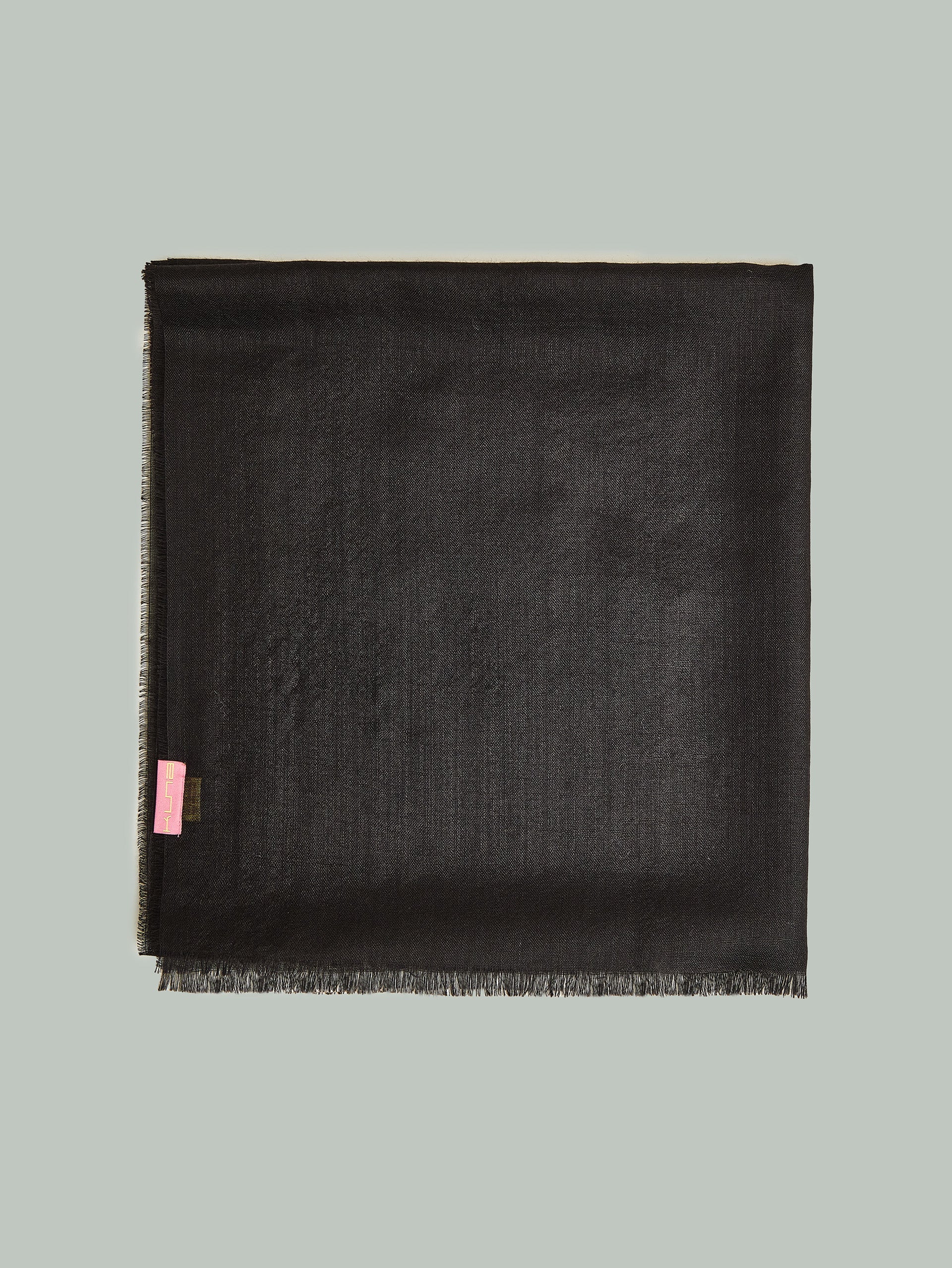 Patito Shawl Baby Alpaca Color Black