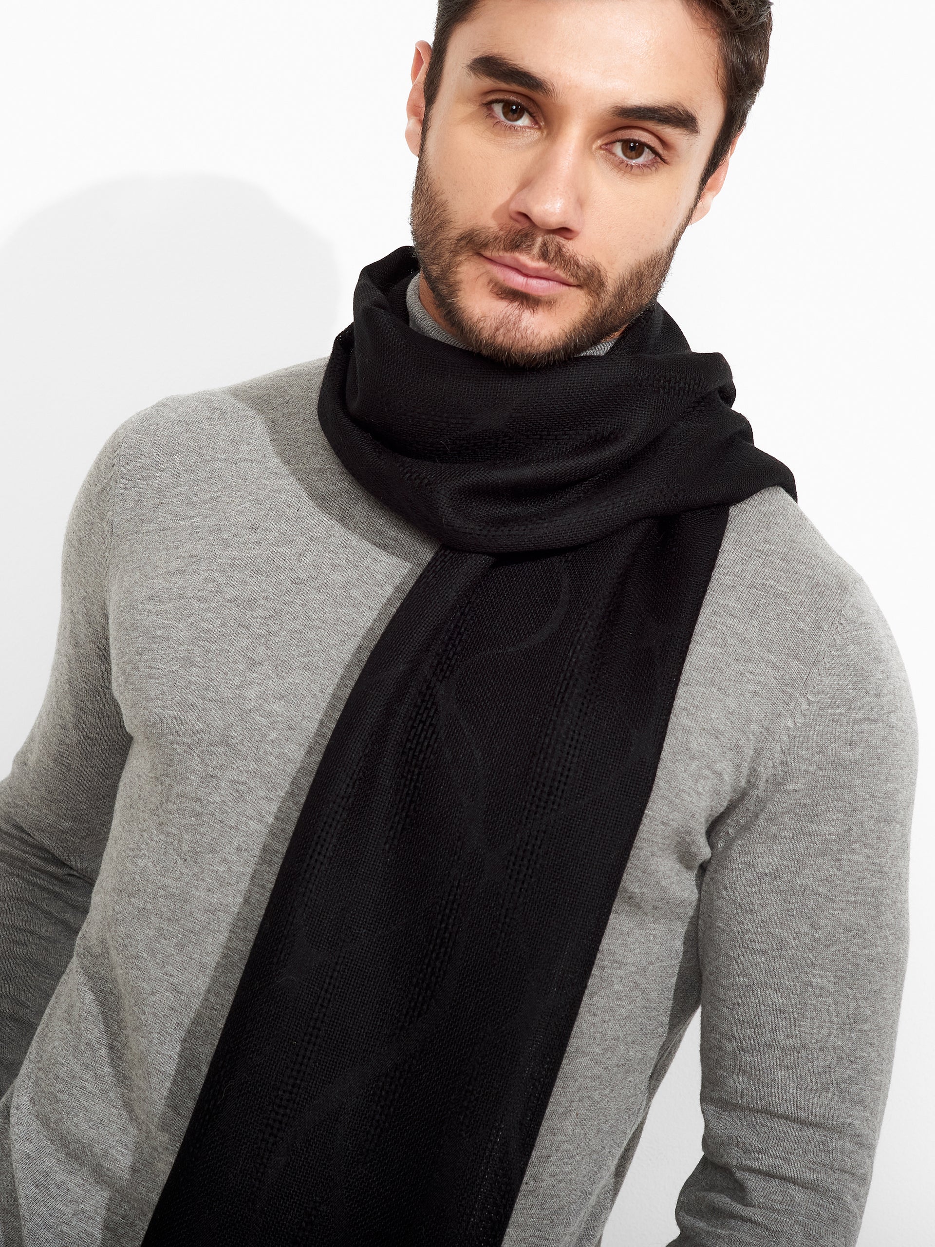 Zuniga Shawl Baby Alpaca Color Black