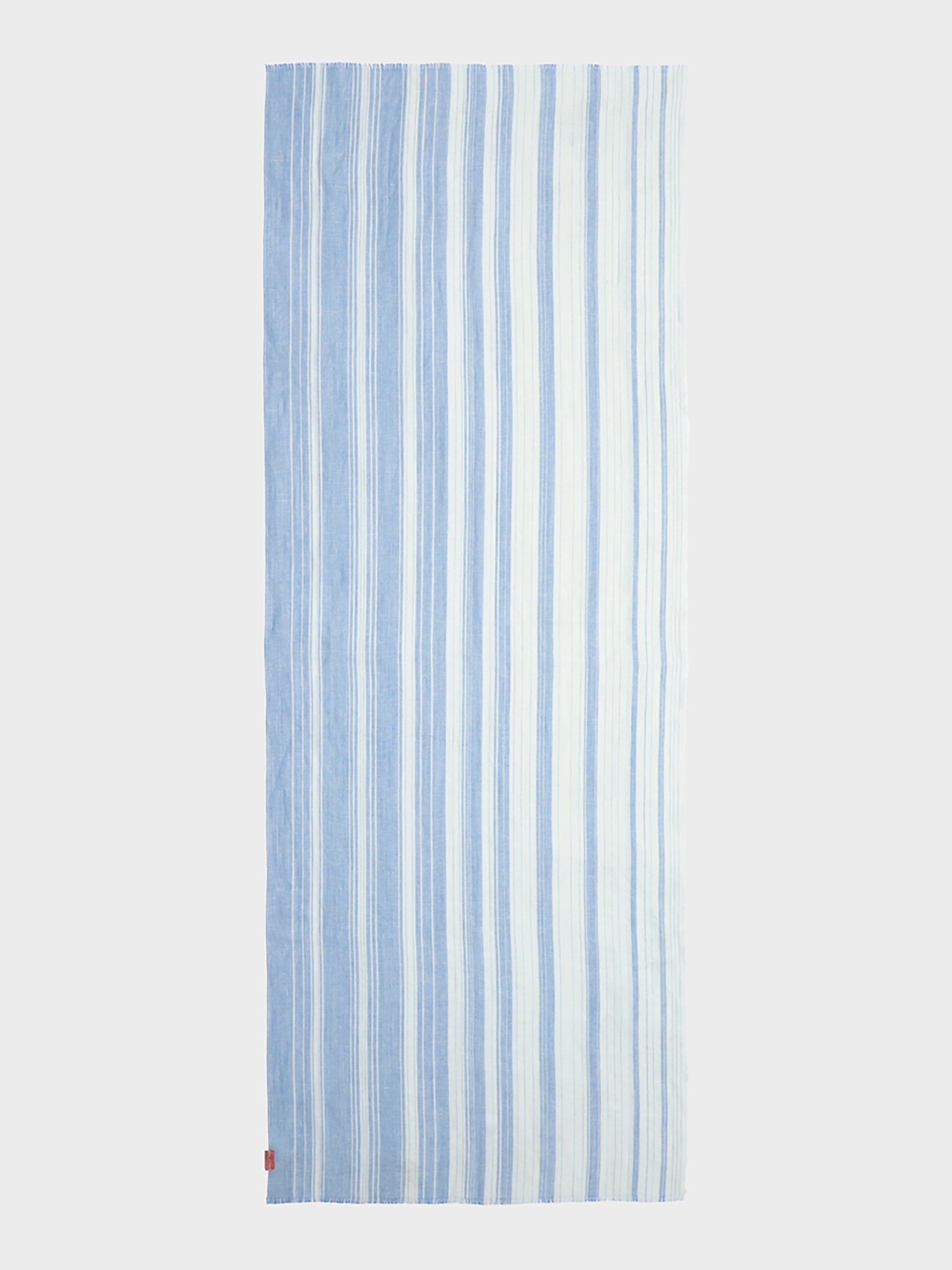 Yoga Shawl Linen Color Blue - Paz Lifestyle 