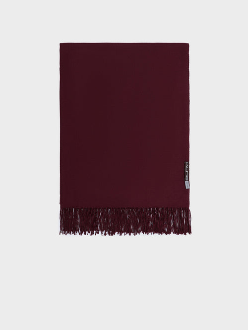 Bellinzona Shawl Vicuña Color Burdeo