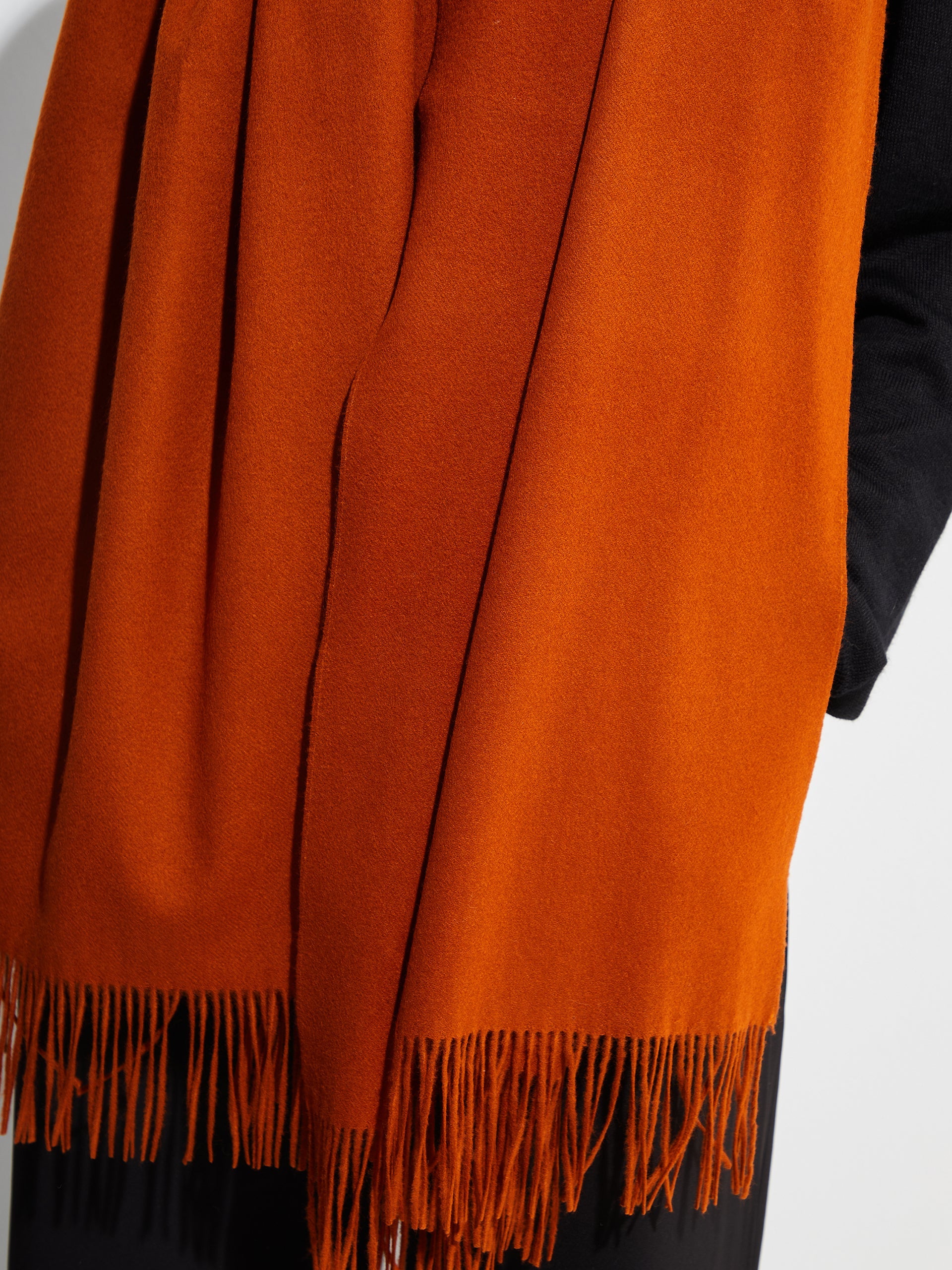 Bellinzona Shawl Vicuña Color Naranja