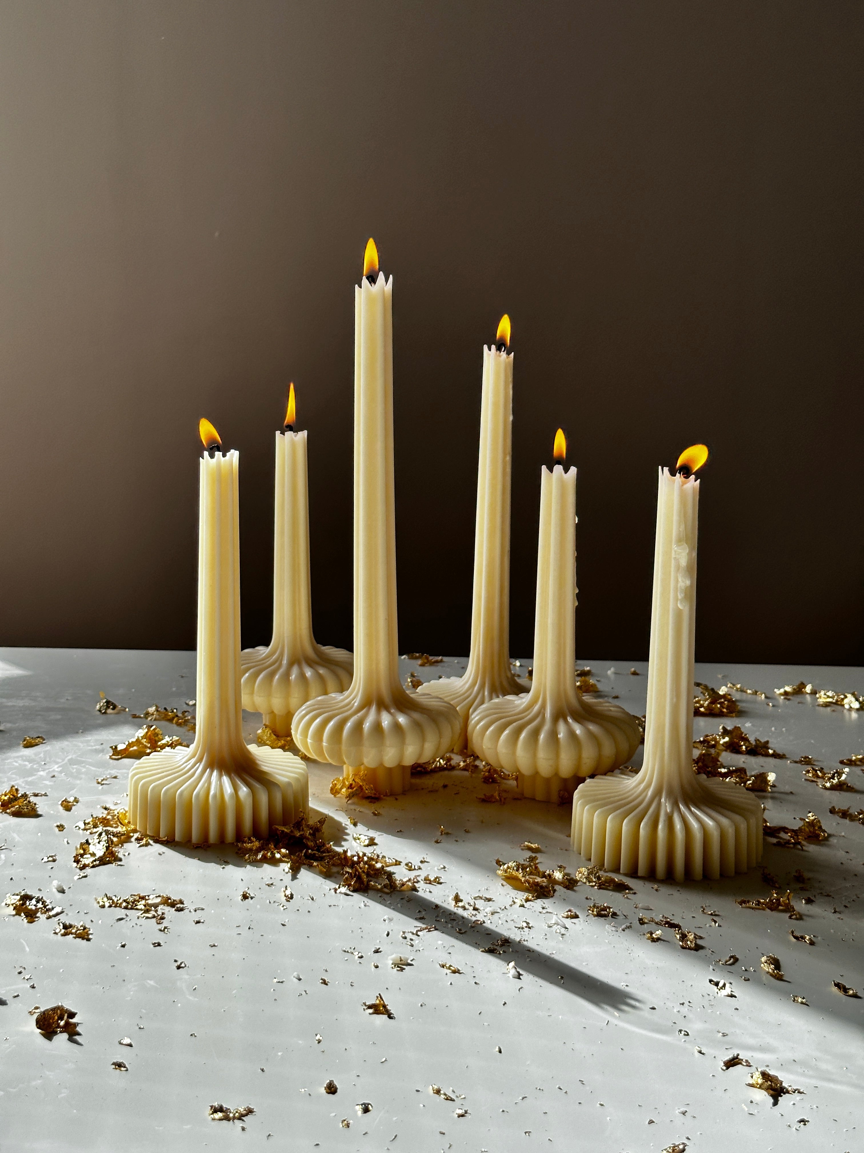 Fluted Flame Column #1 - Paz Lifestyle 