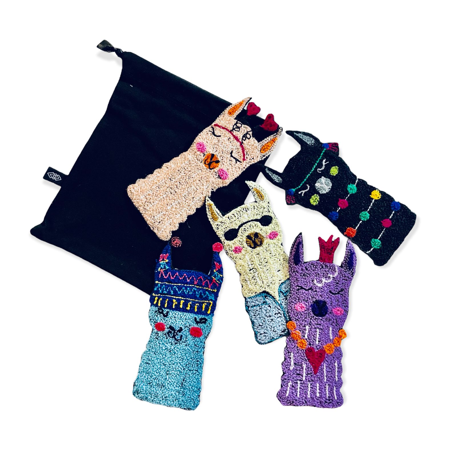 AGUSTINA - EMBROIDERED LLAMA MAGNETS - Paz Lifestyle 