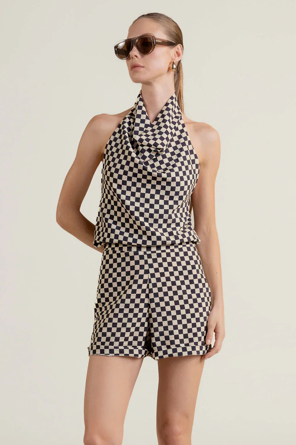 Checkered Shorts