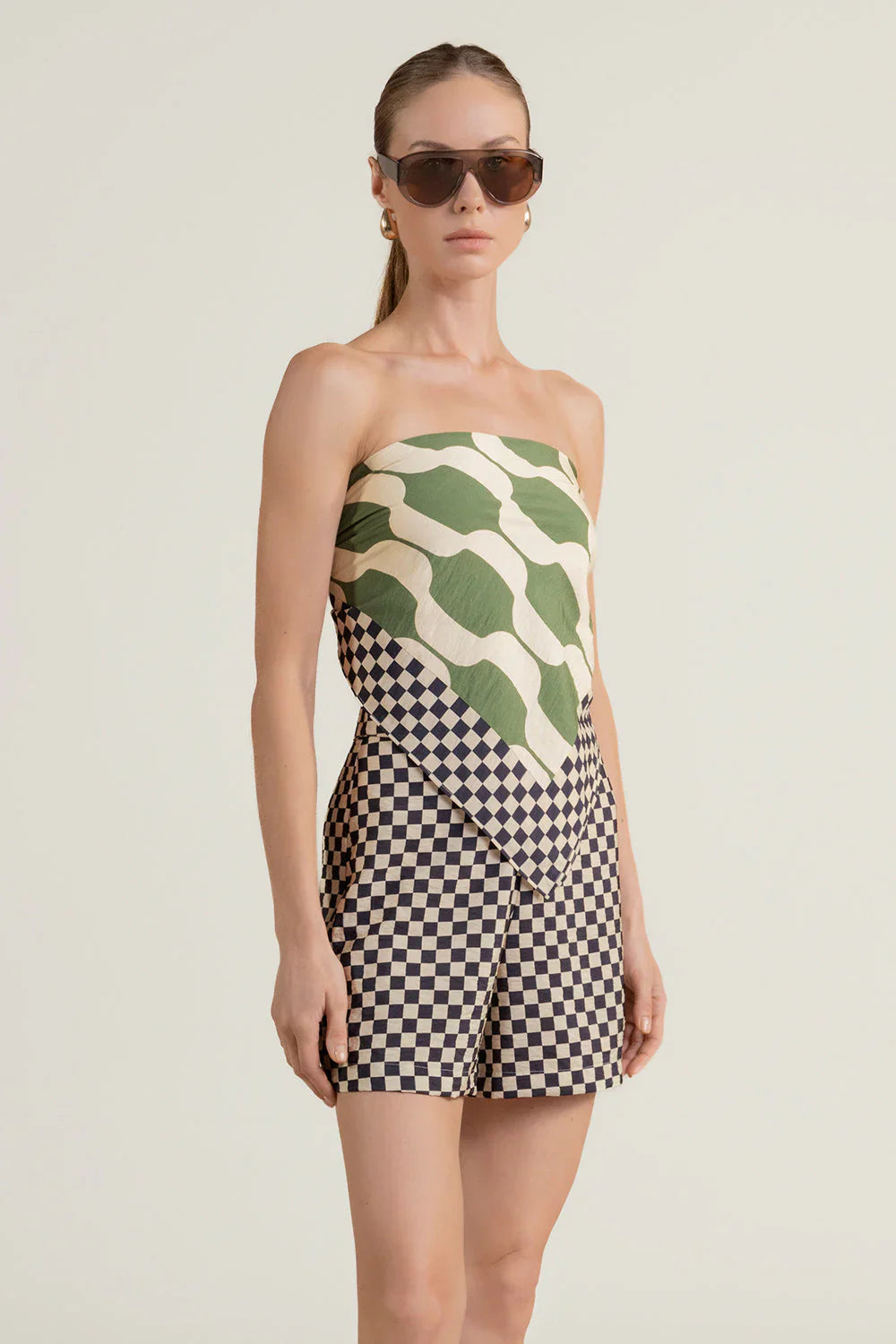 Checkered Shorts