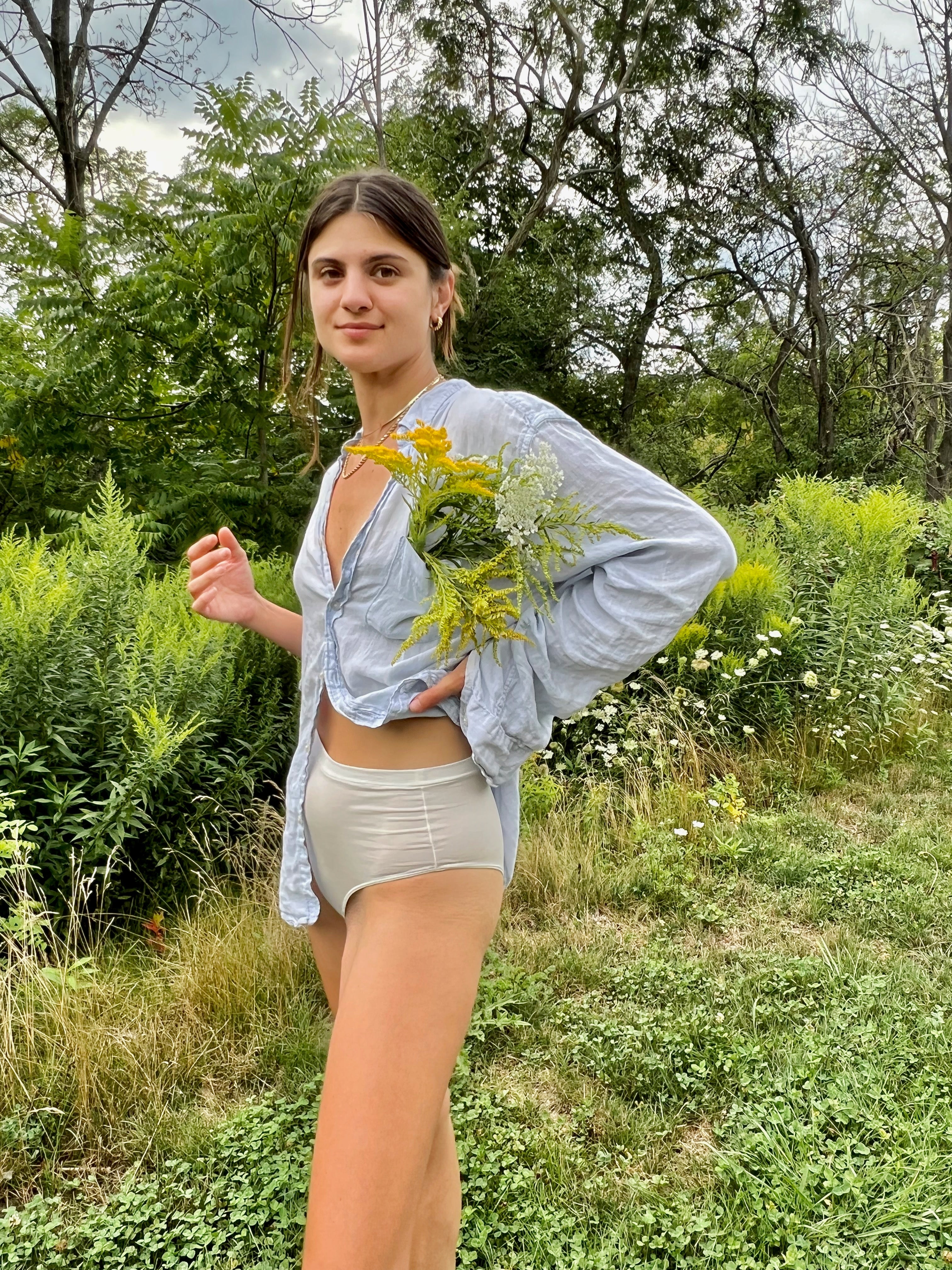 Full Coverage Brief in Coconut - Esme