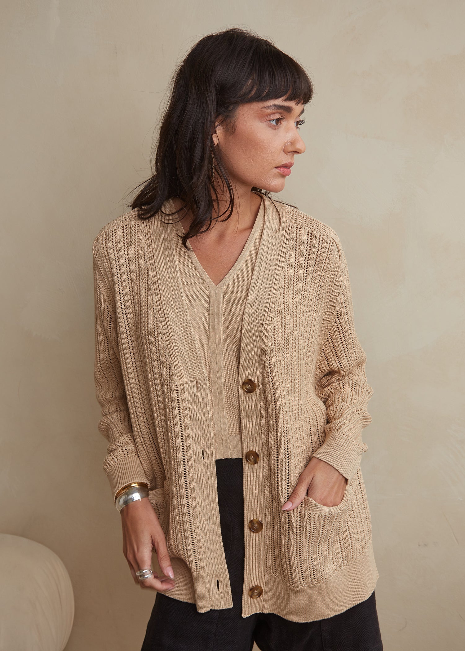 Kai Boyfriend Cardigan - Paz Lifestyle 
