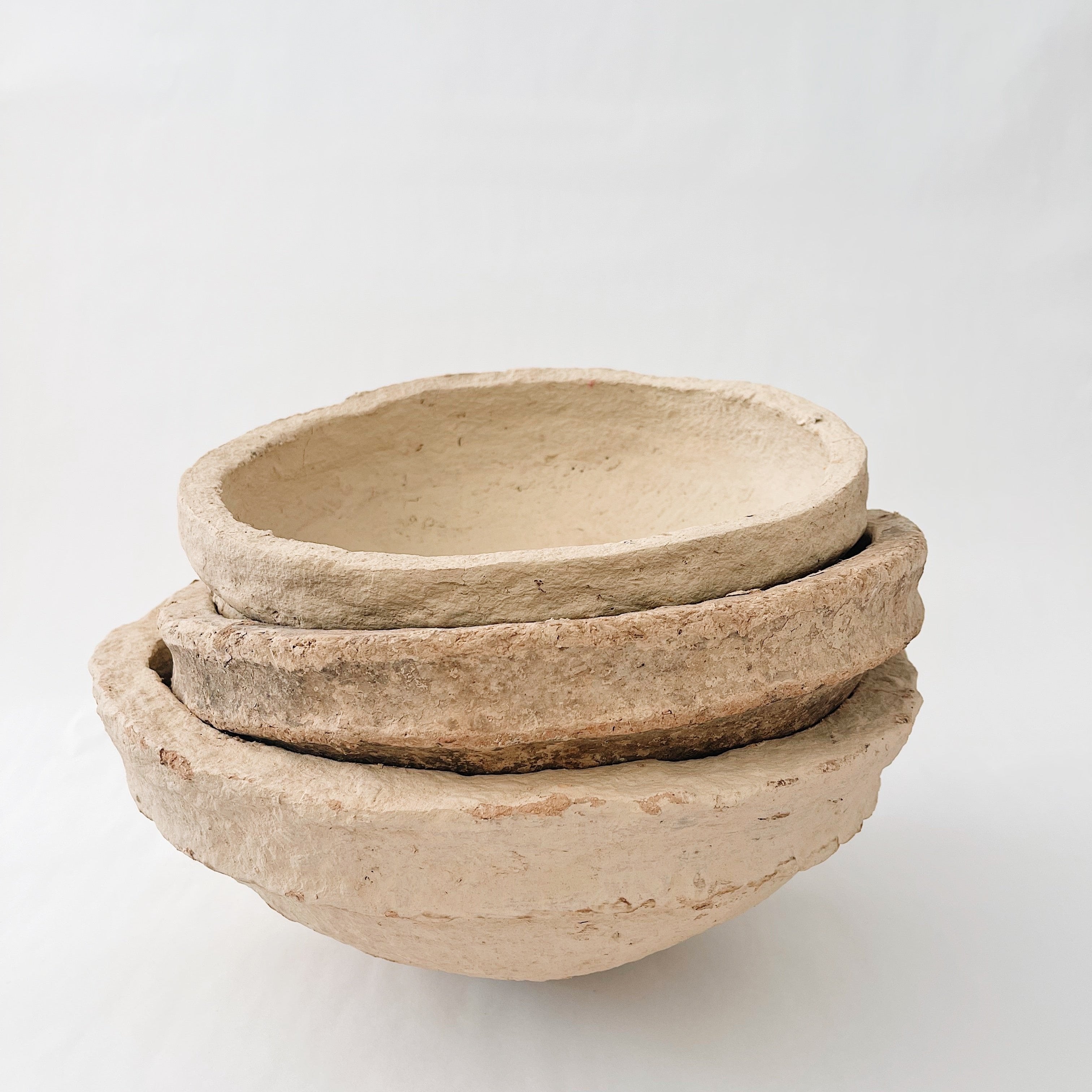 Antique Paper Machè Bowl - Paz Lifestyle 