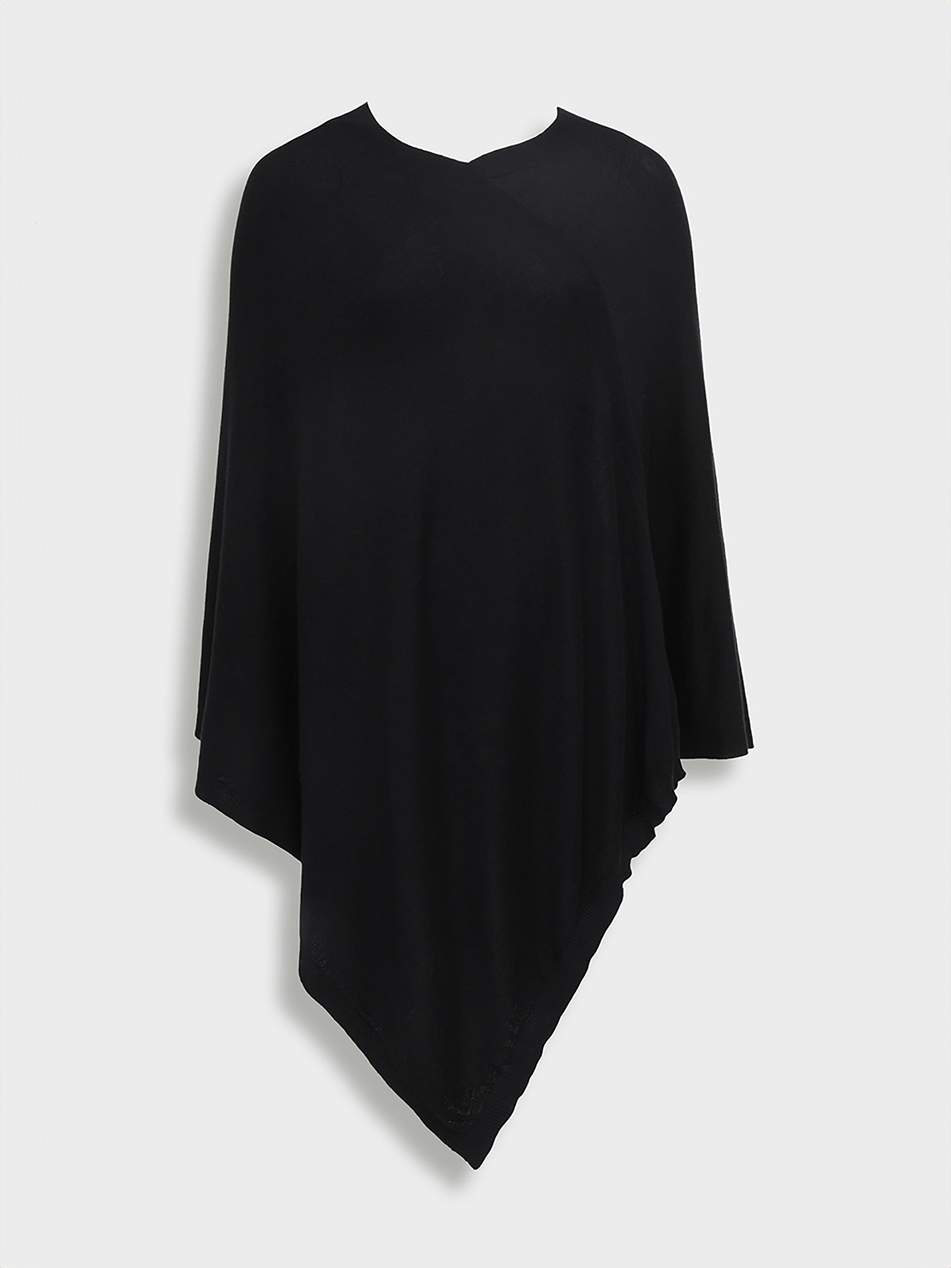 Beryl Poncho Vicuña Color Black