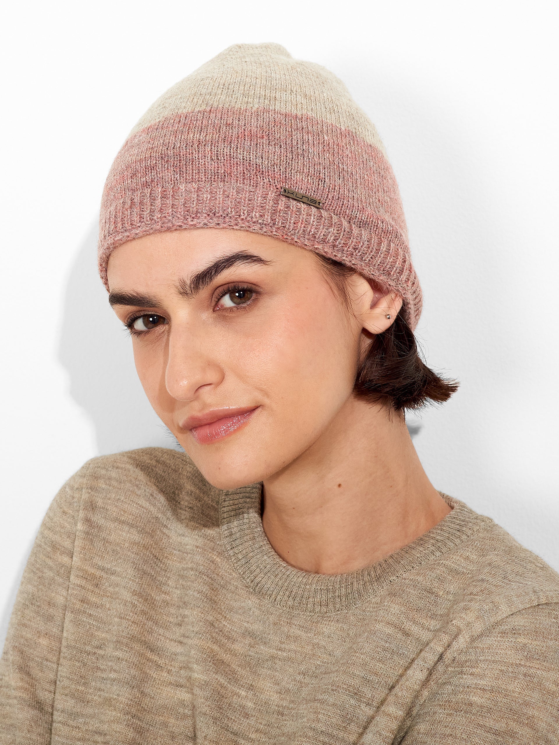 Zoe Hat Baby Alpaca Color Pink