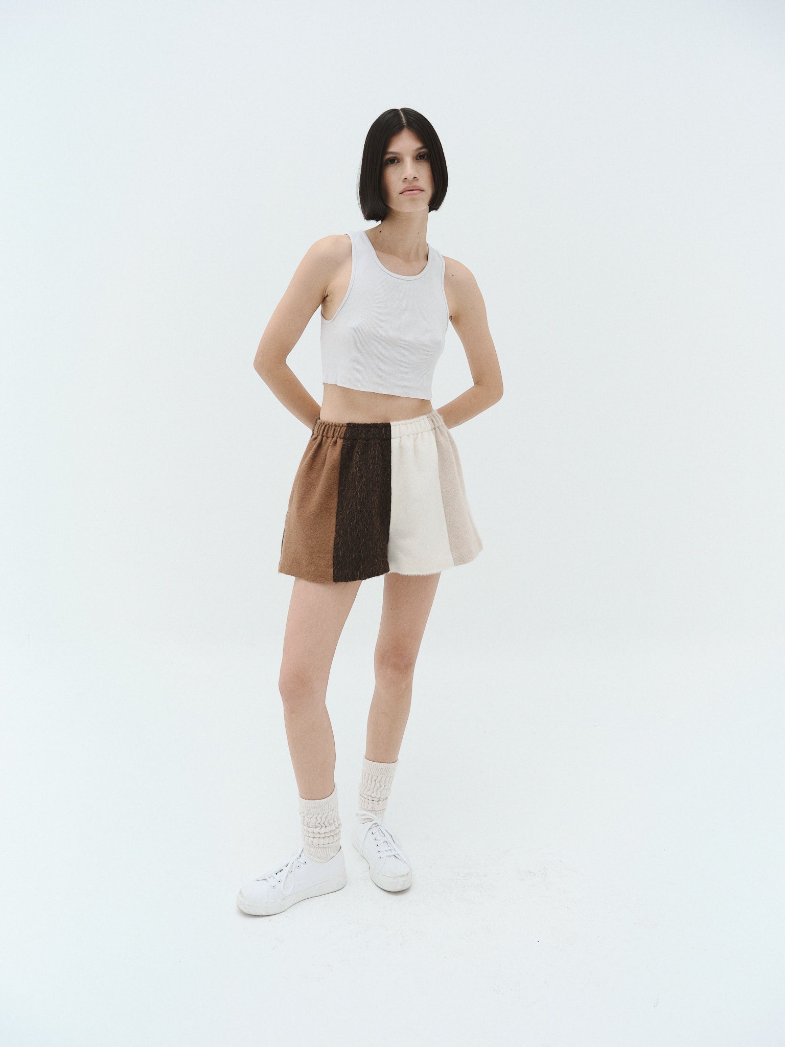ALANA Alpaca Wool Boxer Shorts, Cafe Con Leche | Pre-Order - Paz Lifestyle 