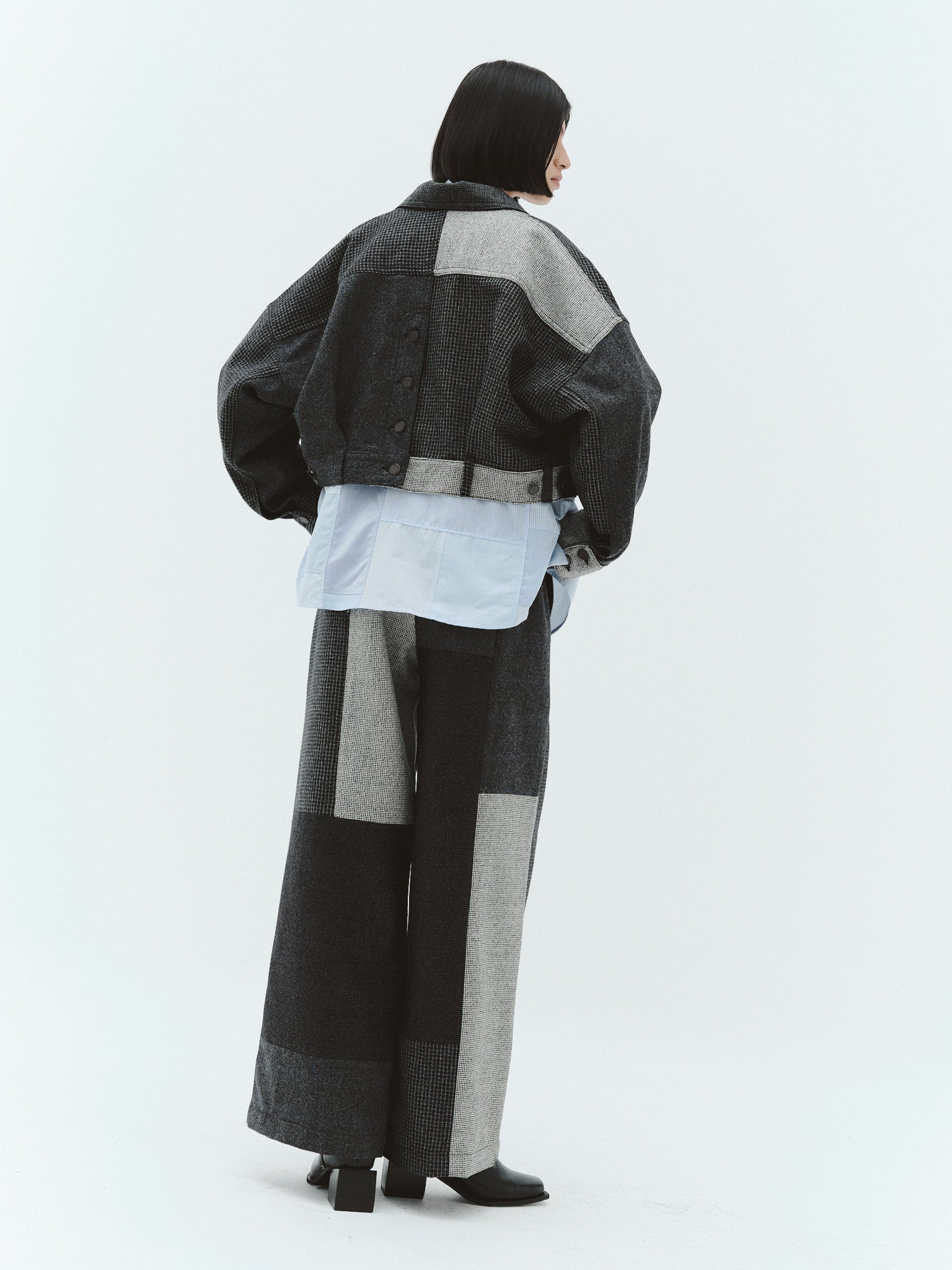 GUADALUPE 2.0 Merino Wool Trousers, Carbón | Pre-Order