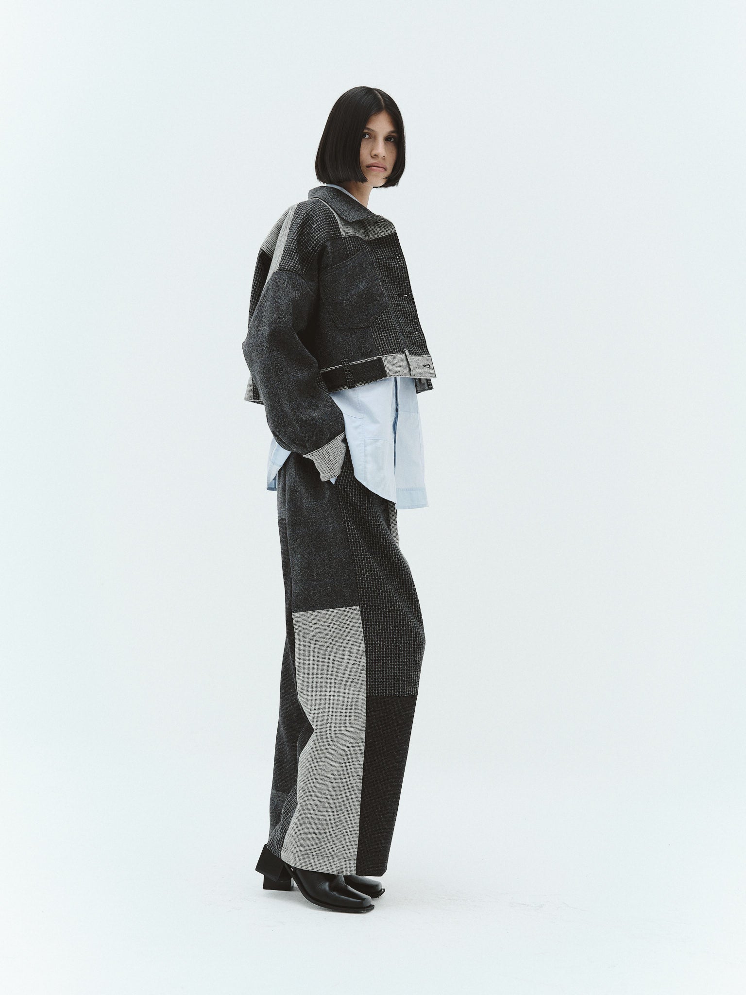 GUADALUPE 2.0 Merino Wool Trousers, Carbón | Pre-Order