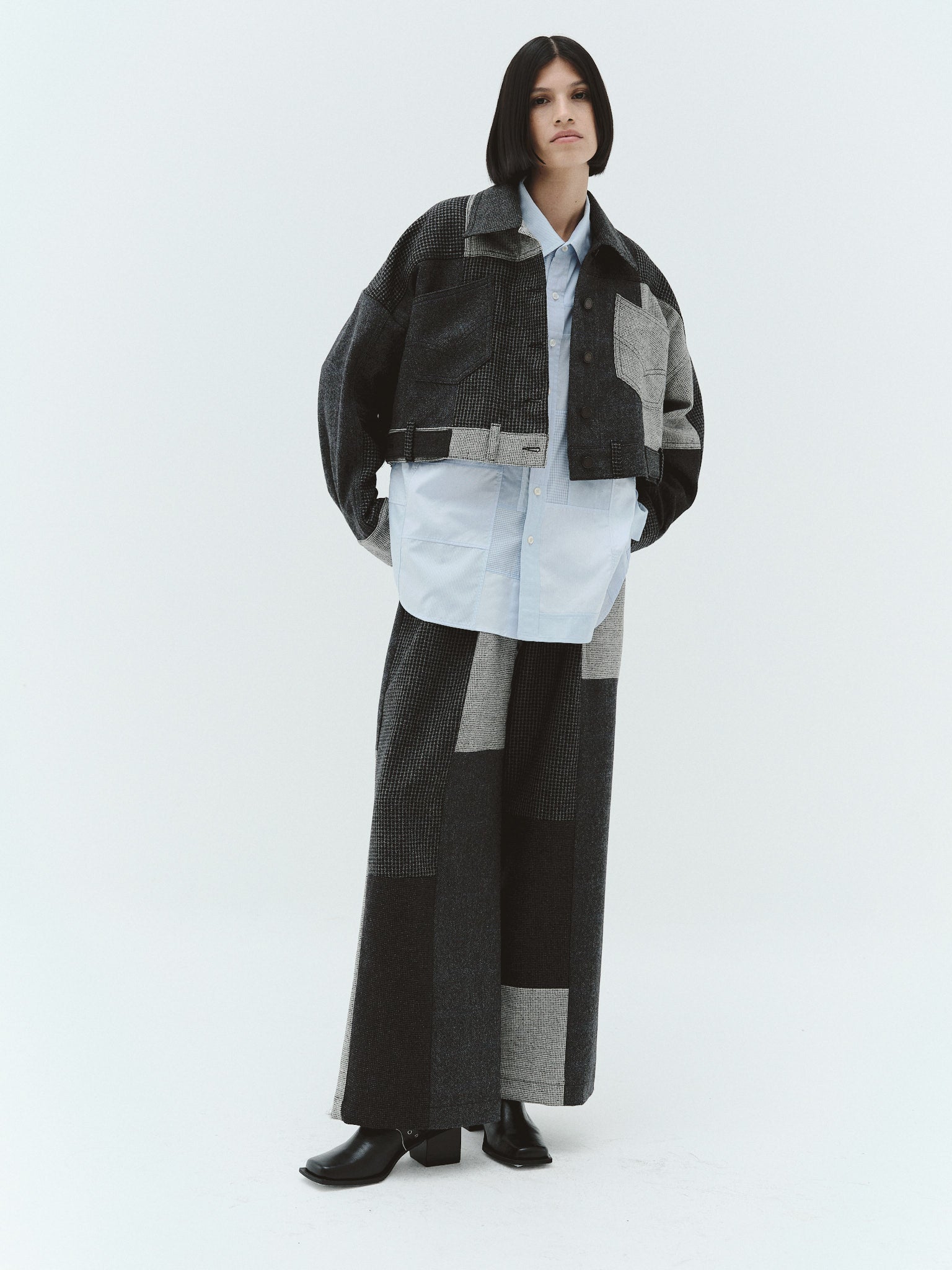 GUADALUPE 2.0 Merino Wool Trousers, Carbón | Pre-Order - Paz Lifestyle 
