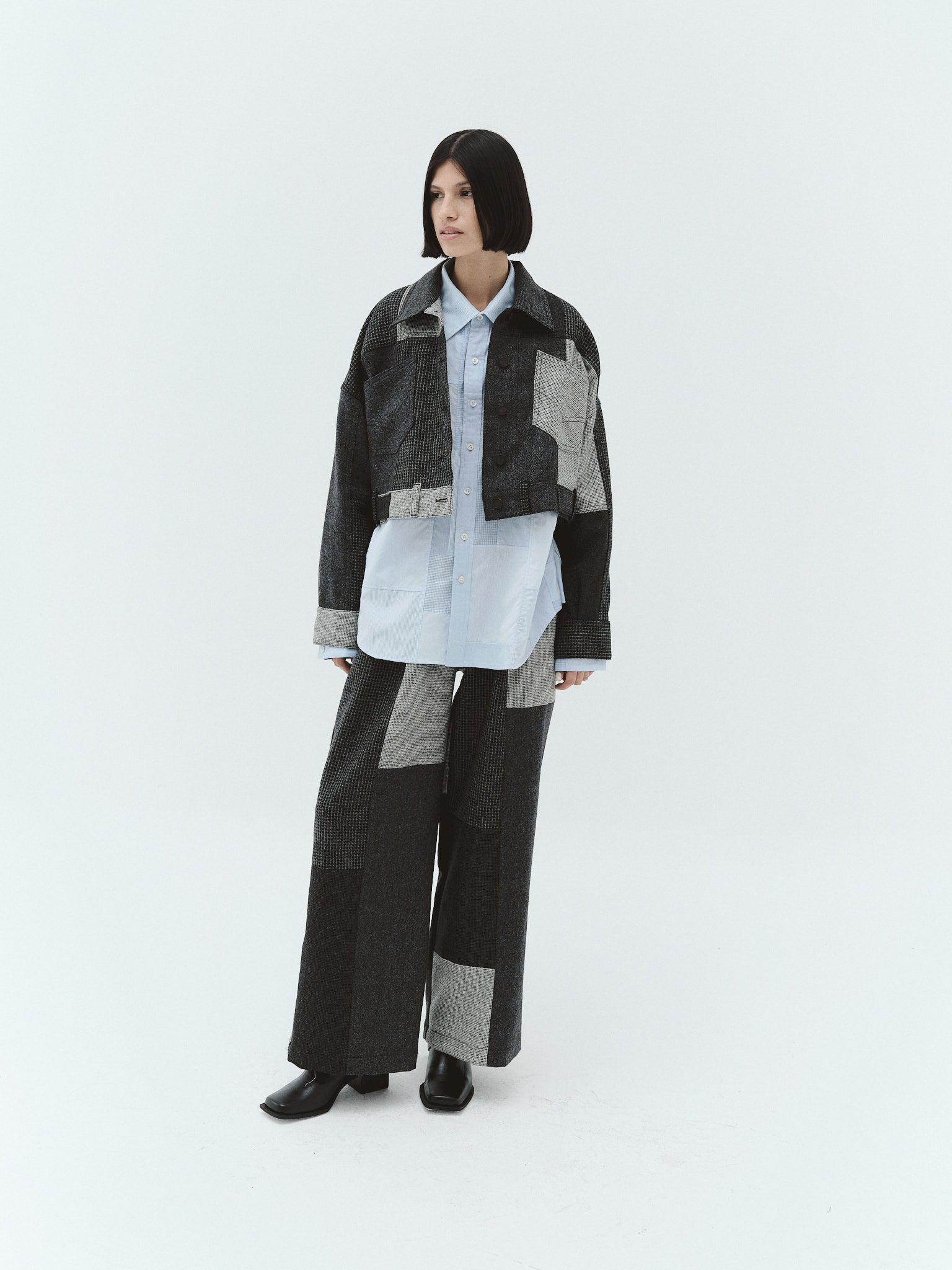 GUADALUPE 2.0 Merino Wool Trousers, Carbón | Pre-Order