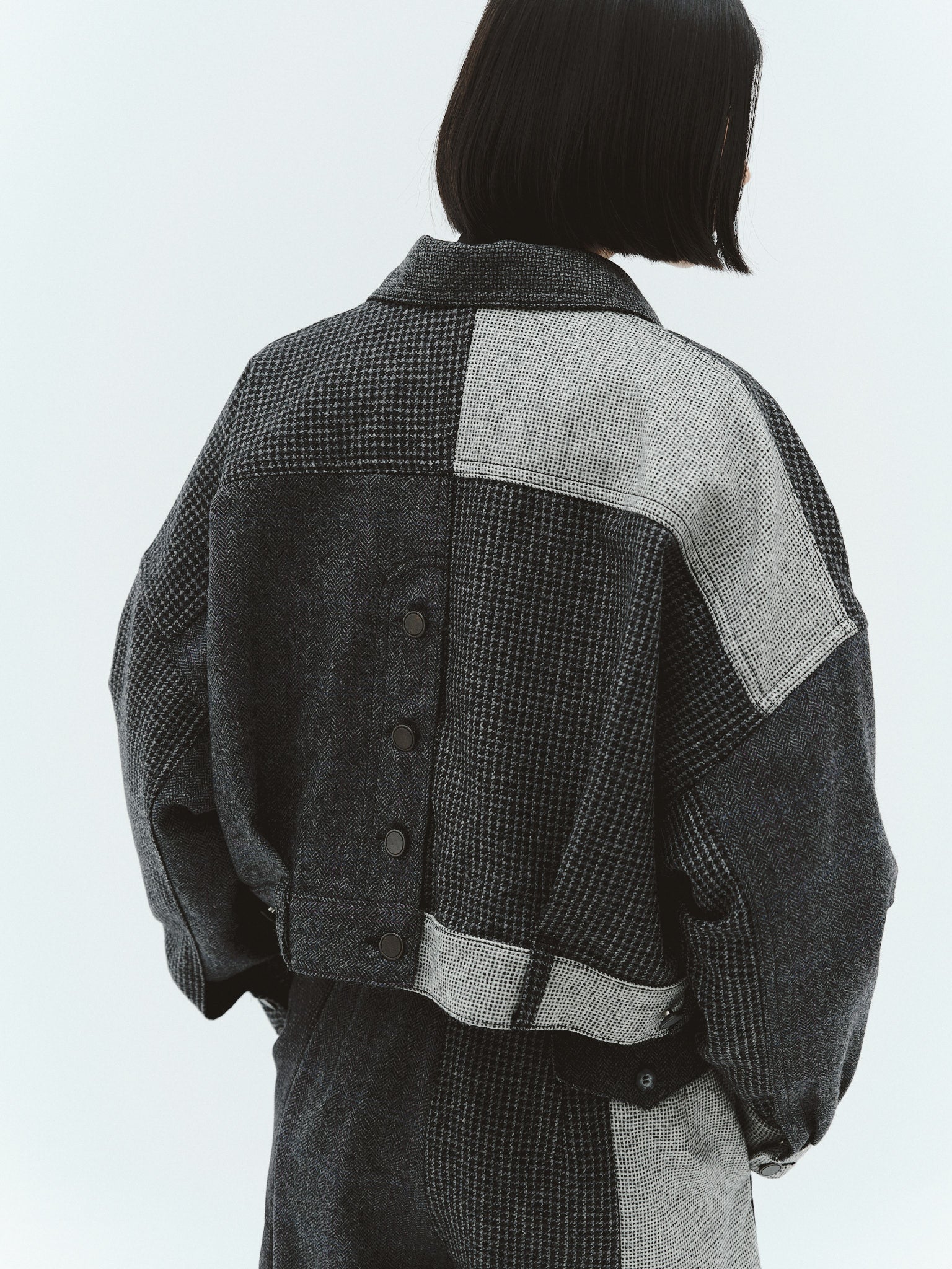DANIELA Merino Wool Jacket, Carbón | Pre-Order - Paz Lifestyle 