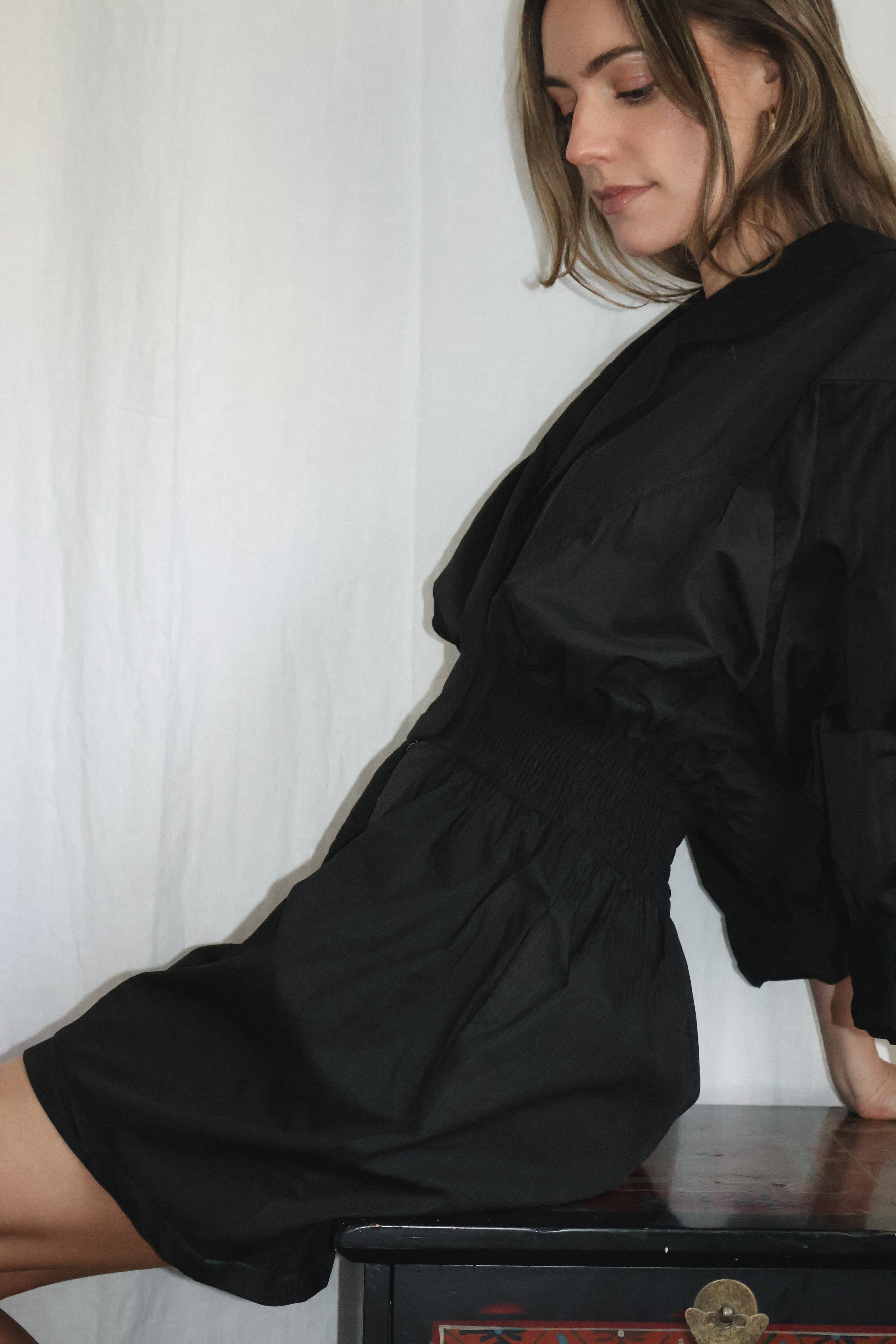 Rafaela Jumpsuit, Black Dye - Paz Lifestyle 