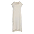 Ivory color Echape long summer dress without model