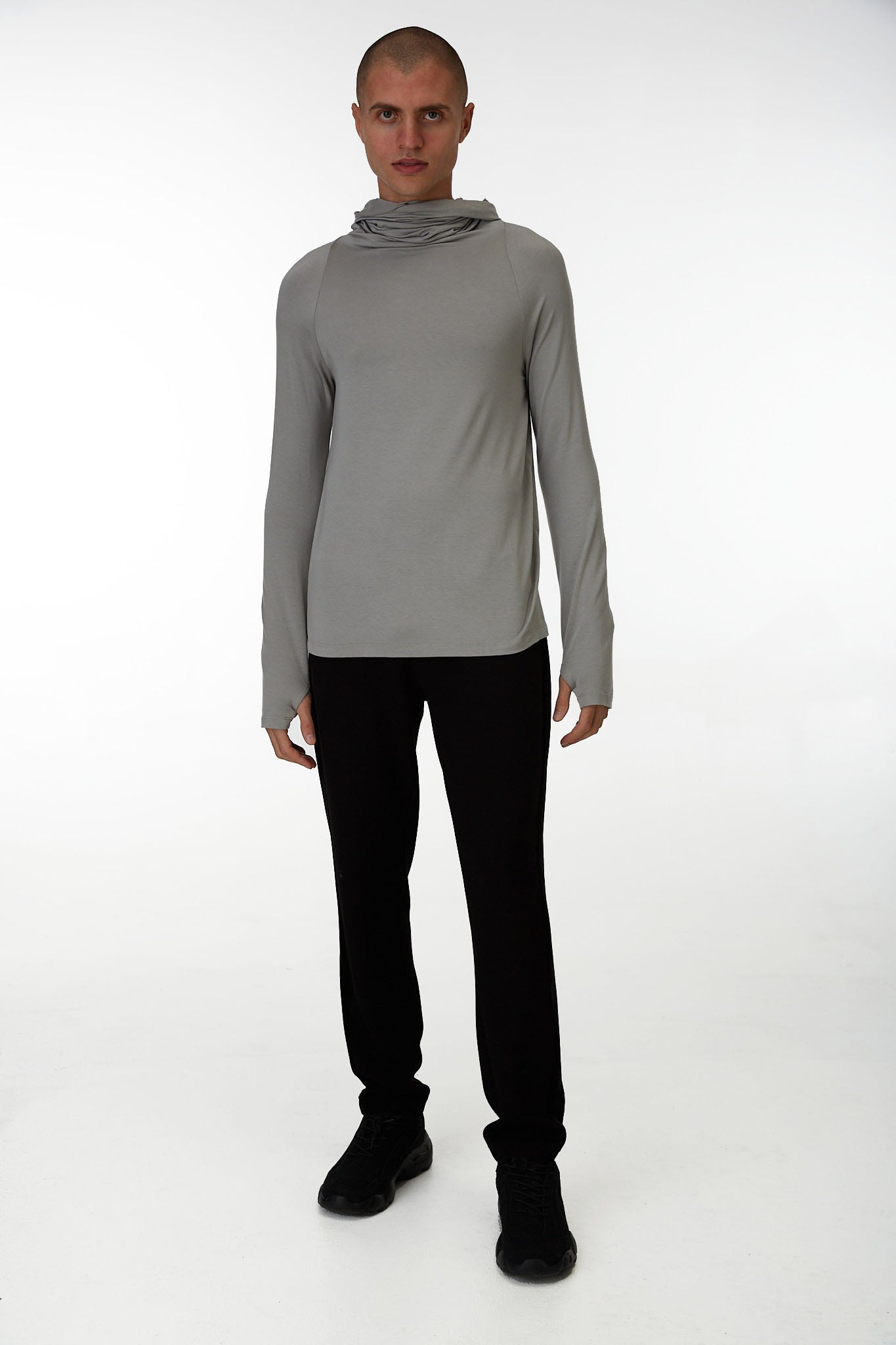 Echape Long Sleeve - Light Grey - Paz Lifestyle 