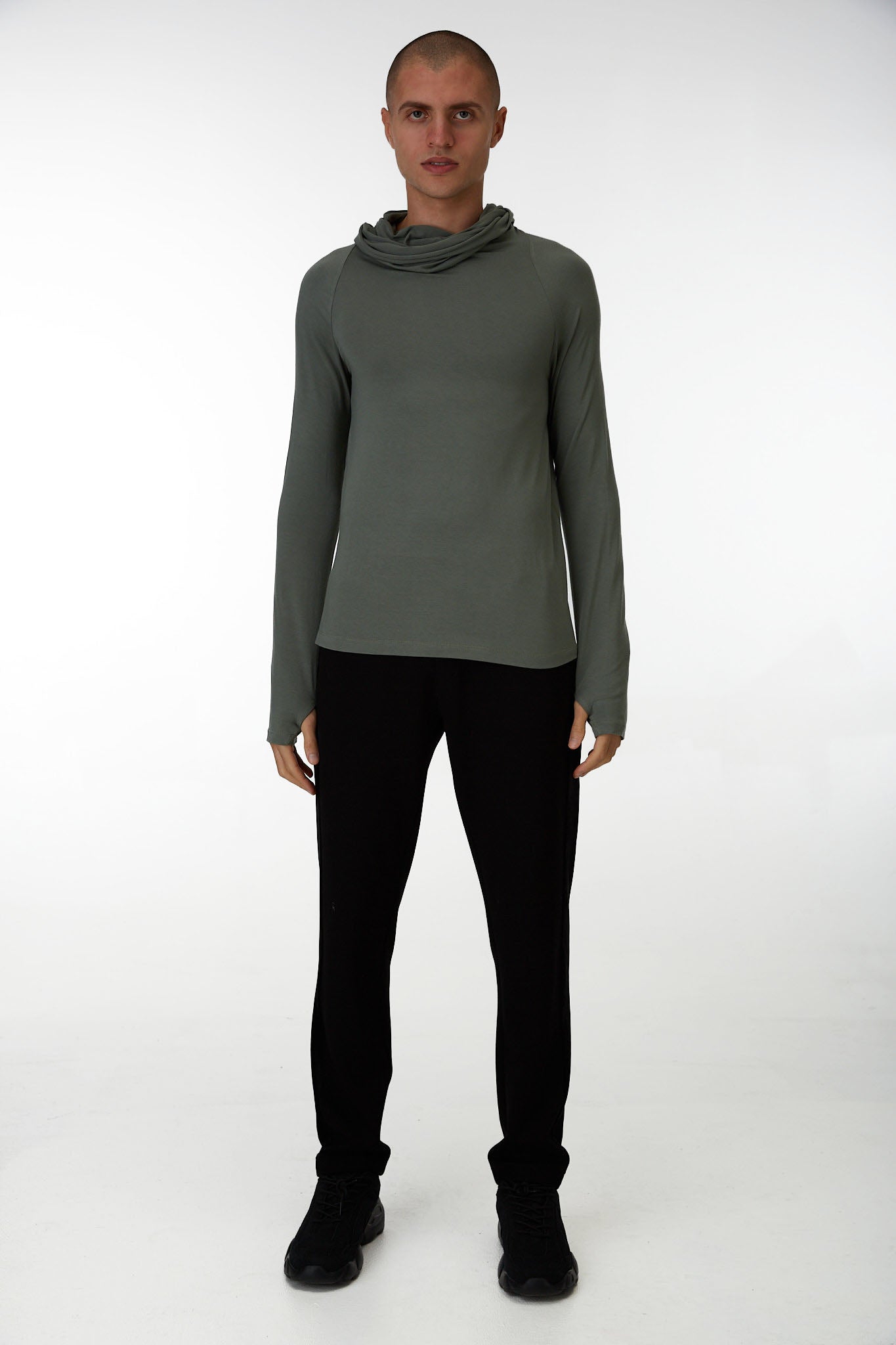 Echape Long Sleeve - Olive Green - Paz Lifestyle 