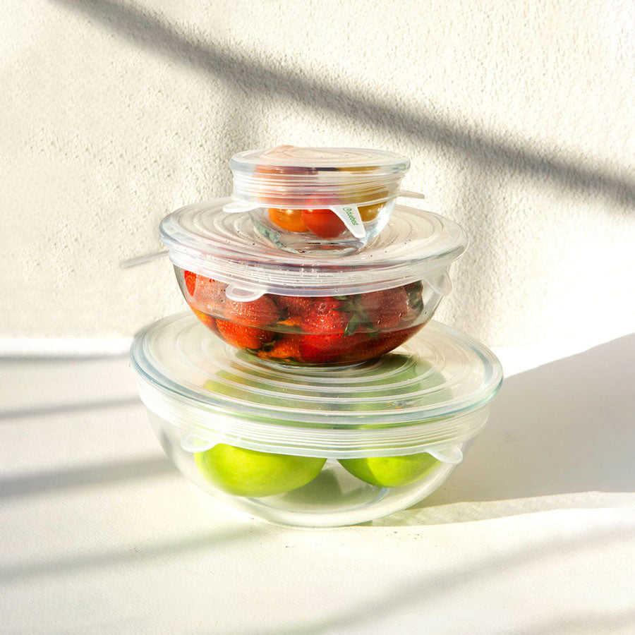 Reusable Silicone Stretch Lids - 6 pack - Paz Lifestyle 