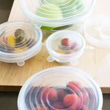 Reusable Silicone Stretch Lids - 6 pack - Paz Lifestyle 