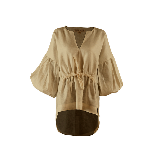 The Koh Rong Lounge Top in Camel - Paz Lifestyle 